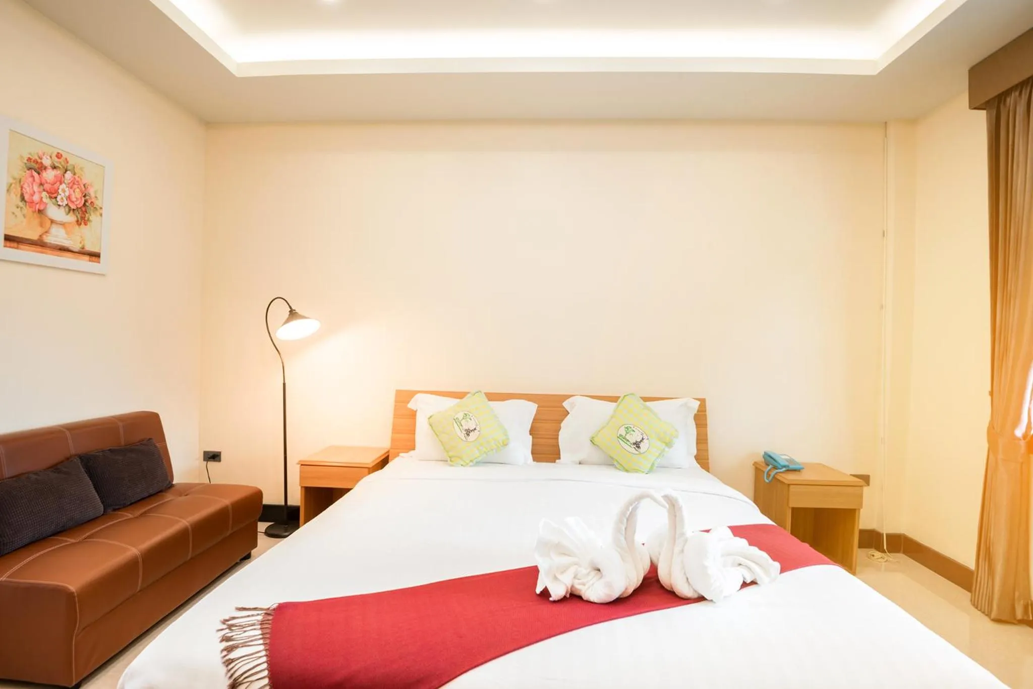 Bed in AU Place Hotel