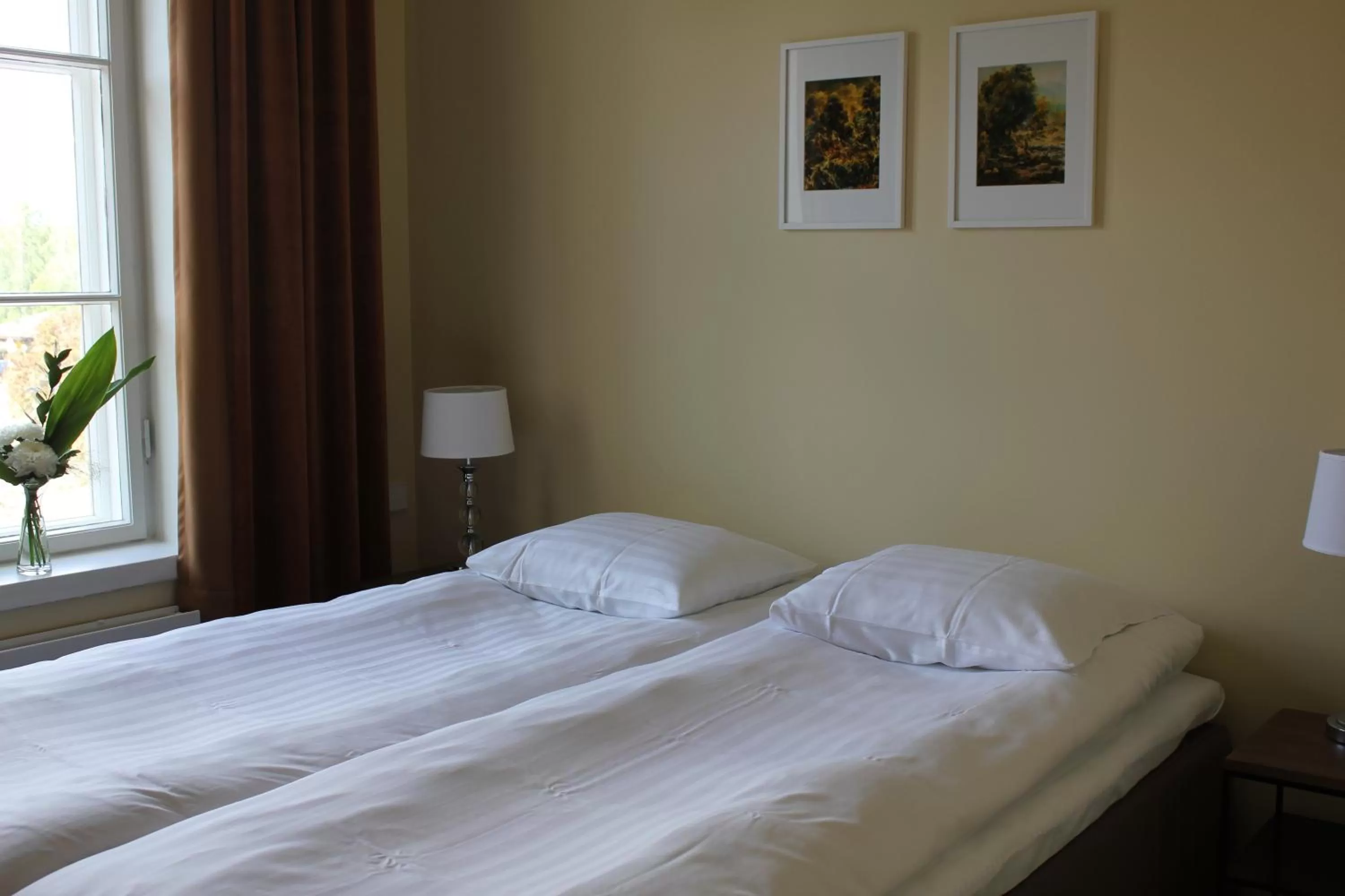 Bed in Hotelli Kartanon Meijeri