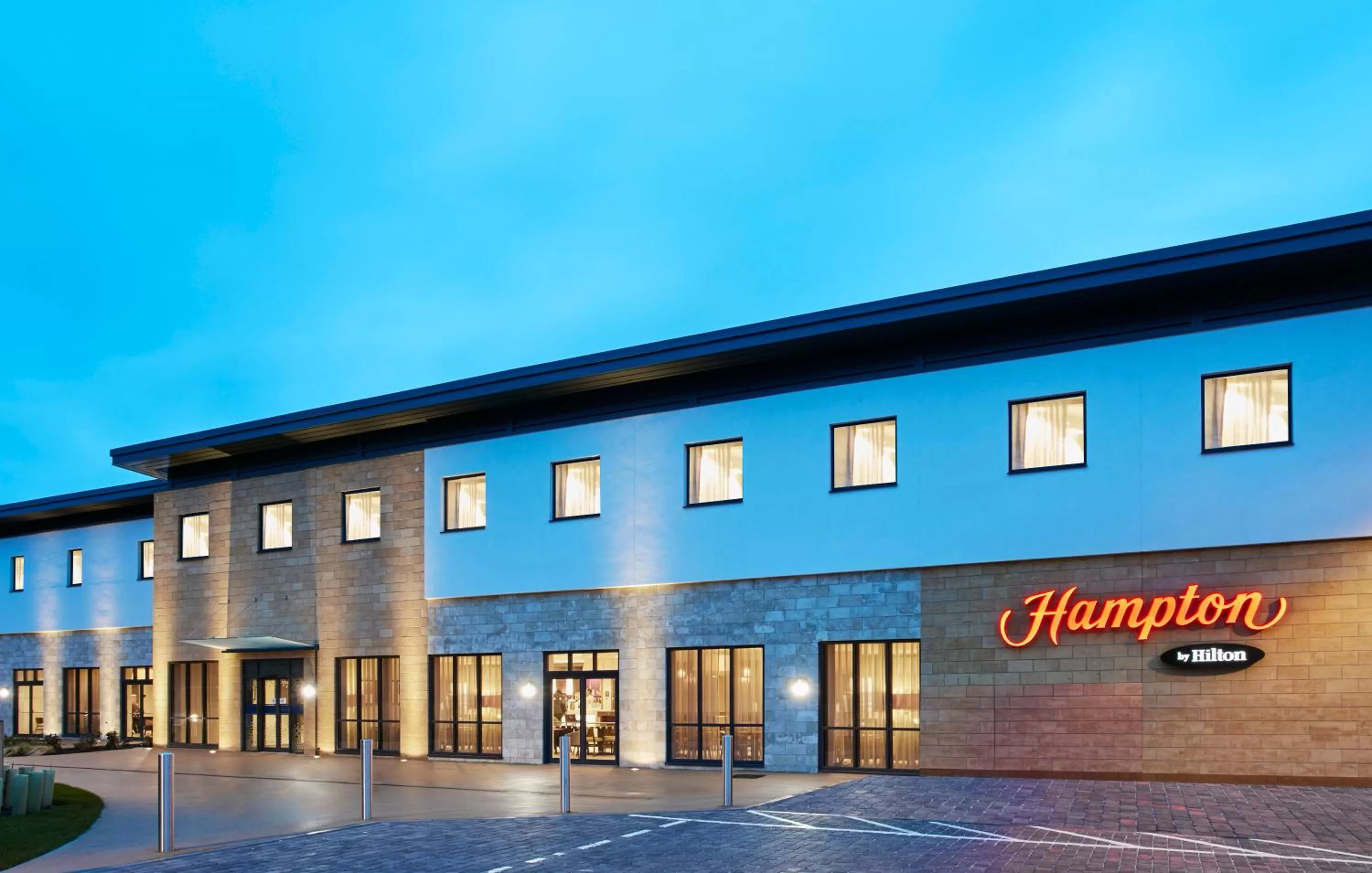 Property building in Hampton by Hilton Oxford