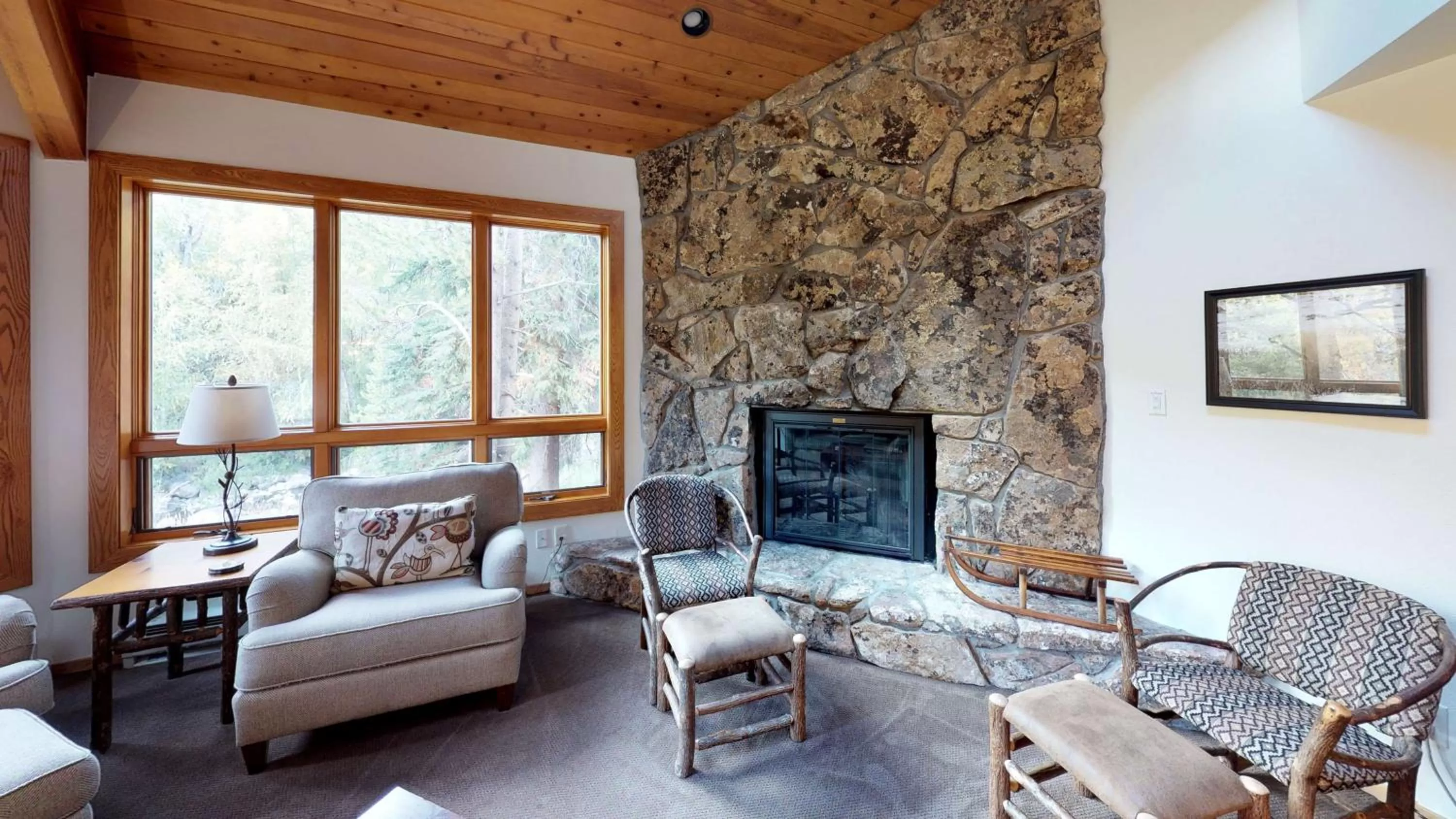 Living room in Vail Residences at Cascade Village, a Destination by Hyatt Residence