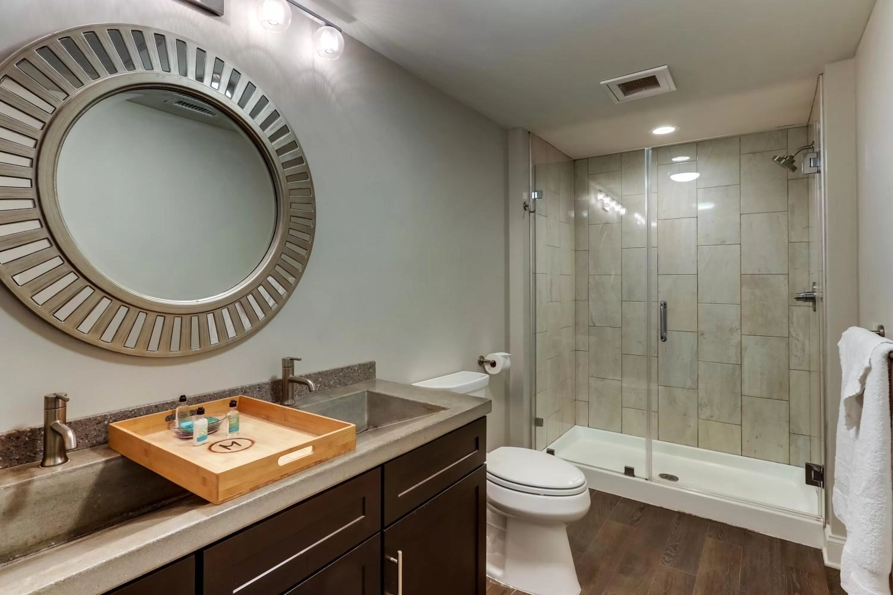 Bathroom in The Mantissa Hotel