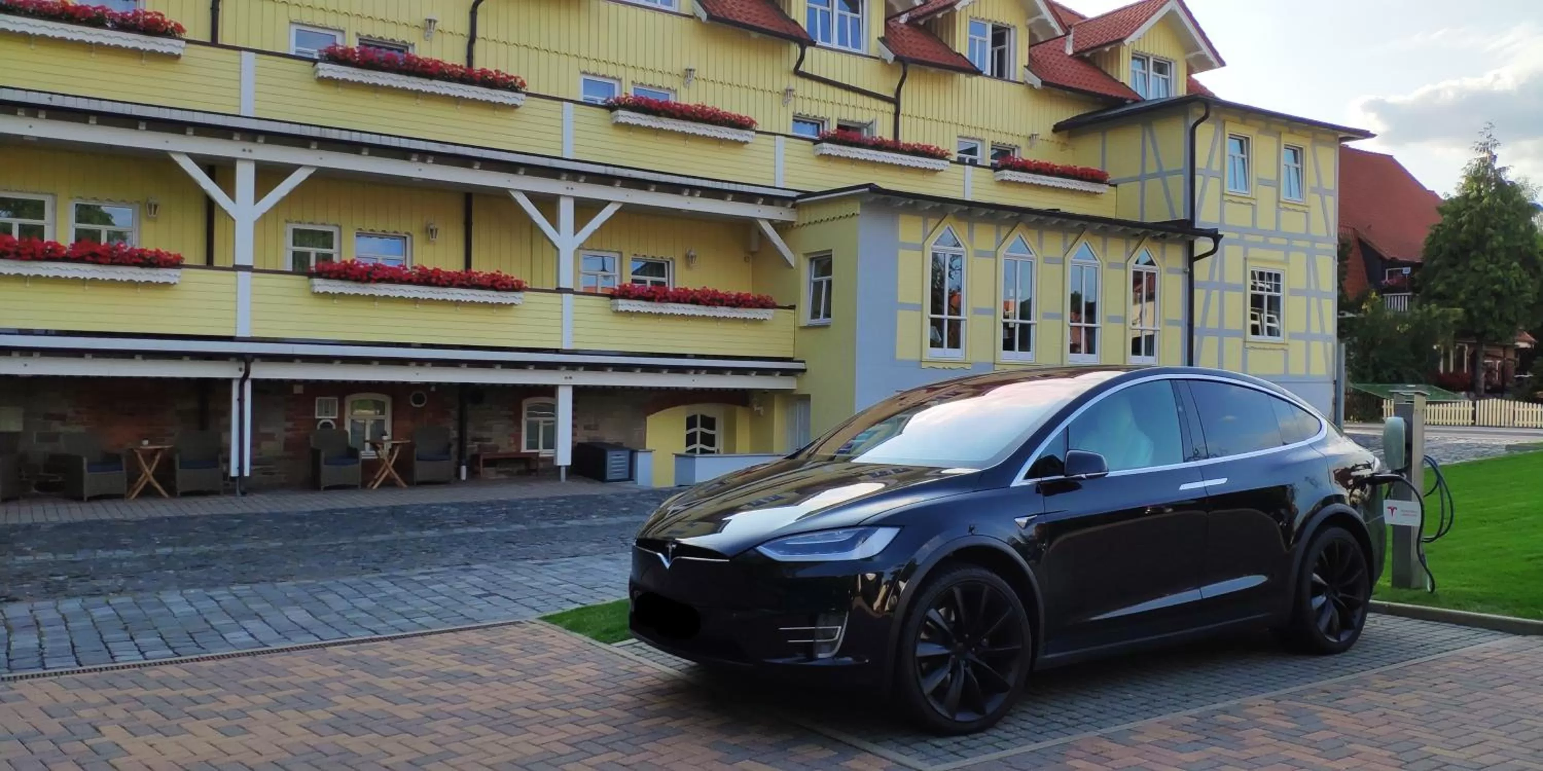 Property building in Boutiquehotel Schloßpalais