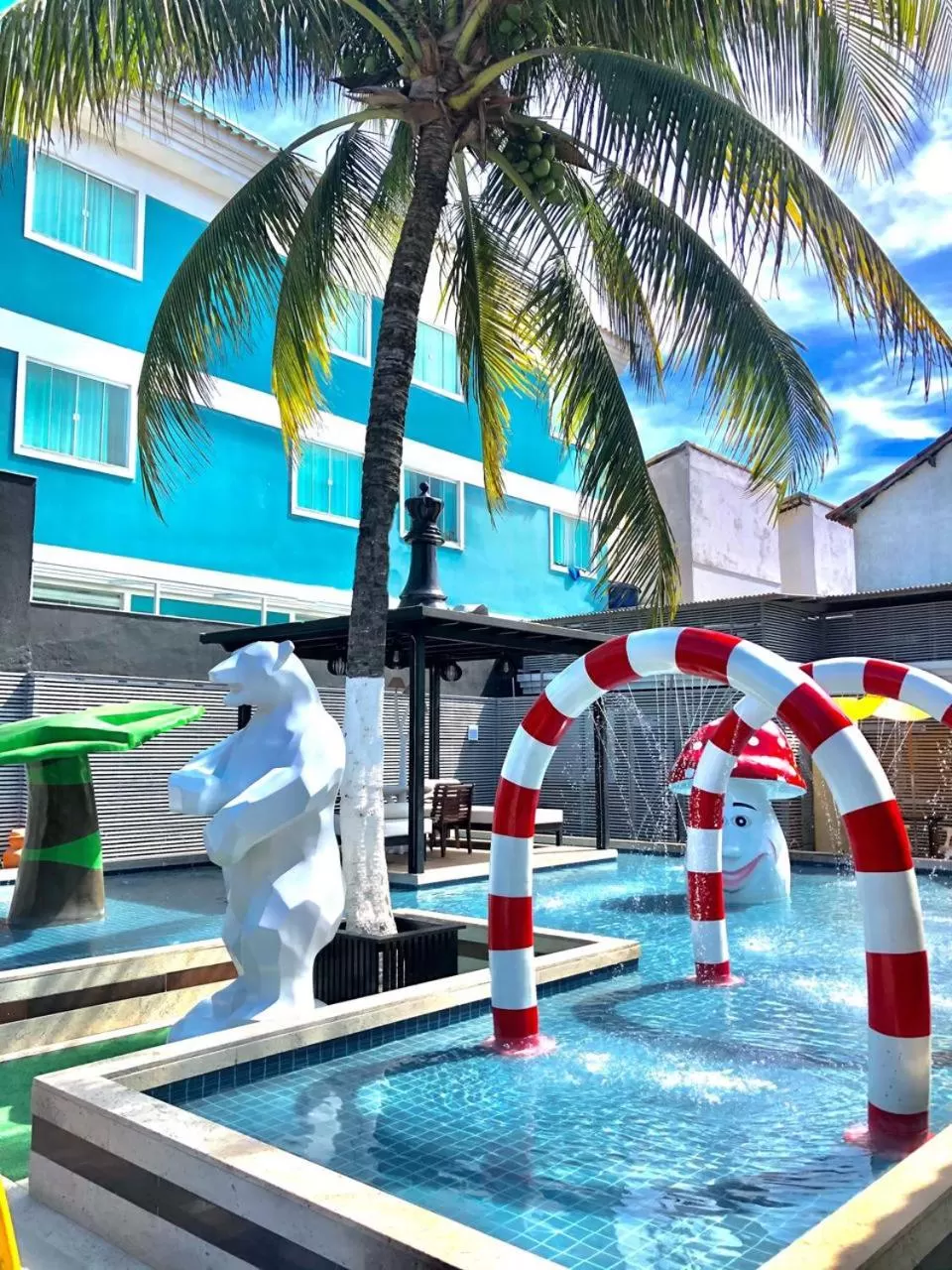 Seating area in Pousada SUN Victory