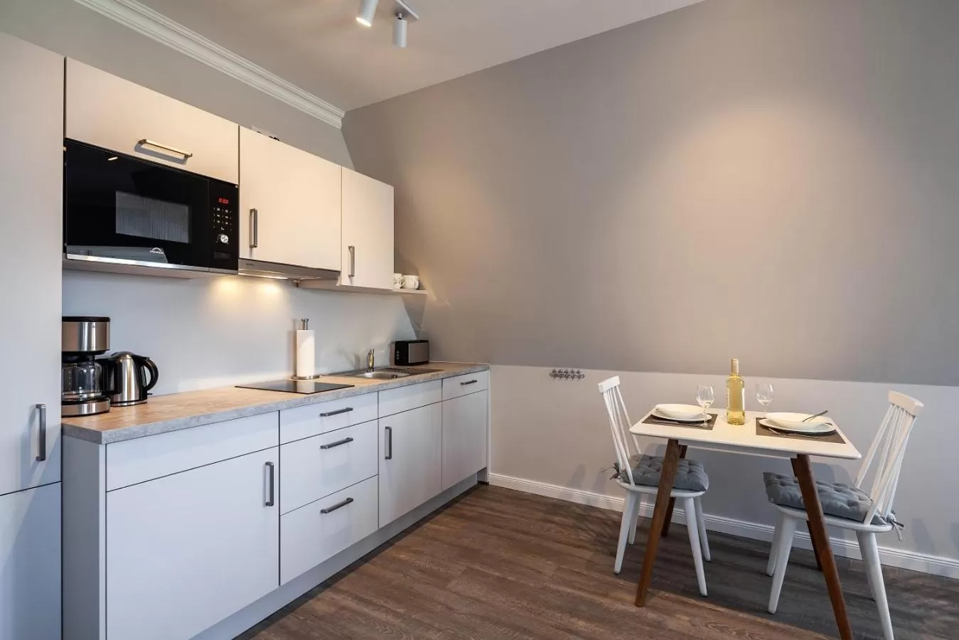 Kitchen or kitchenette in Hotel Rosenhof