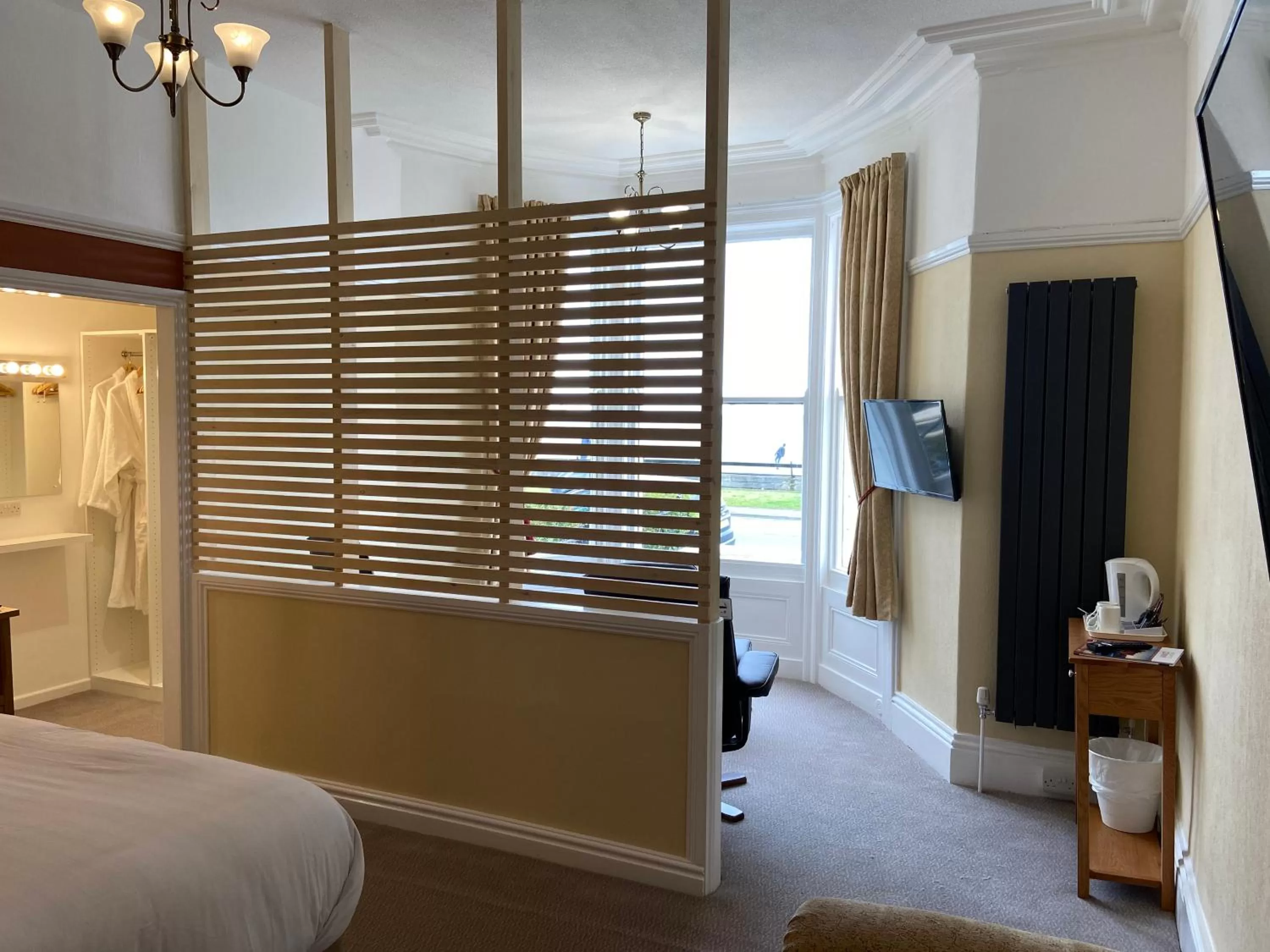 Bedroom, TV/Entertainment Center in The Shelbourne