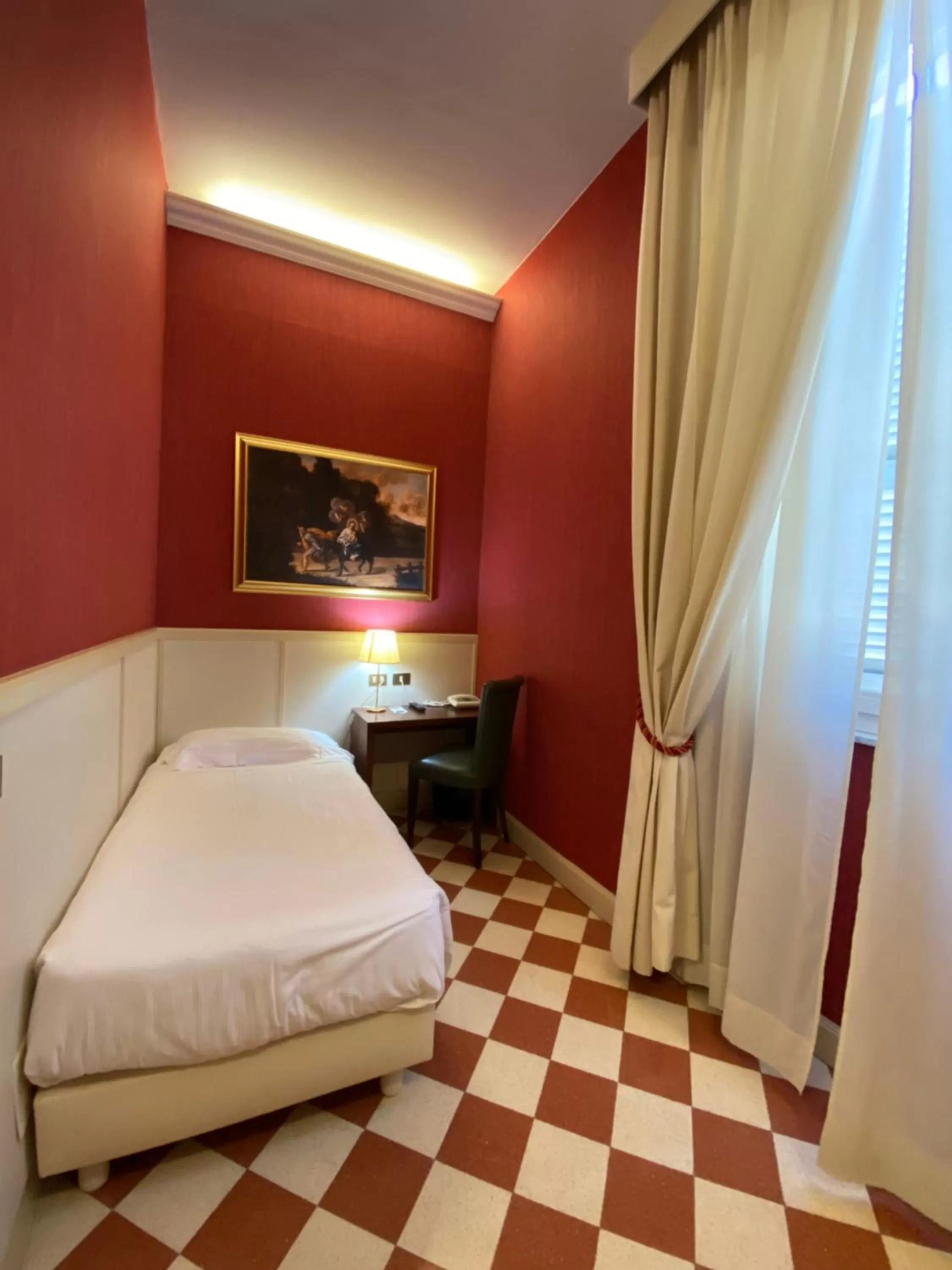 Bed in Basilica Hotel