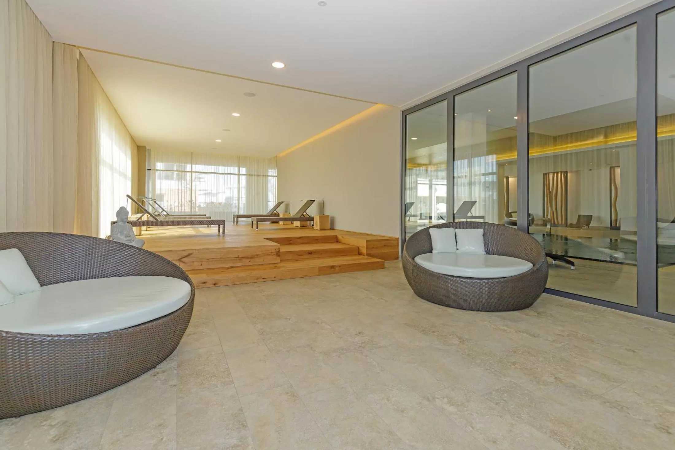 Sauna in Aparthotel Waterkant Suites - Fewos am Meer mit SPA