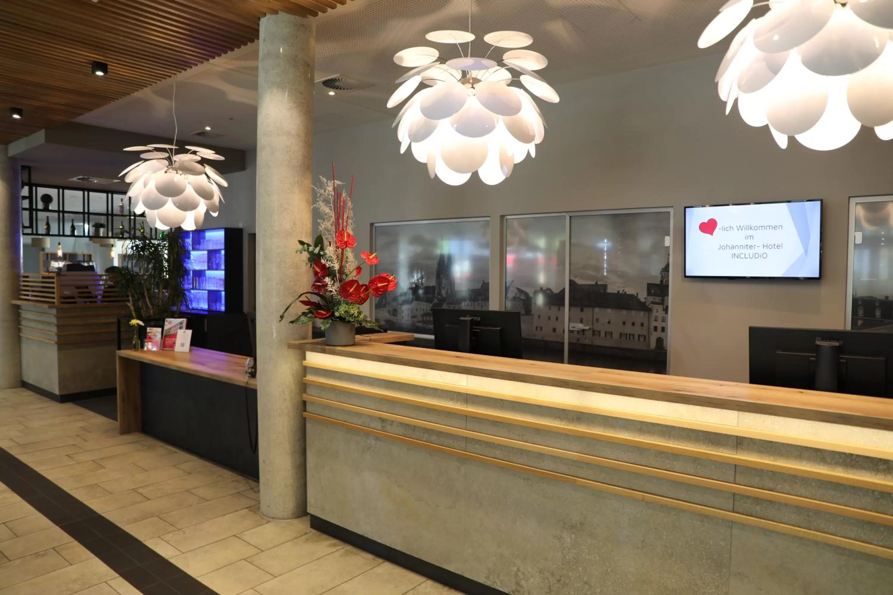 Lobby or reception in Hotel INCLUDiO