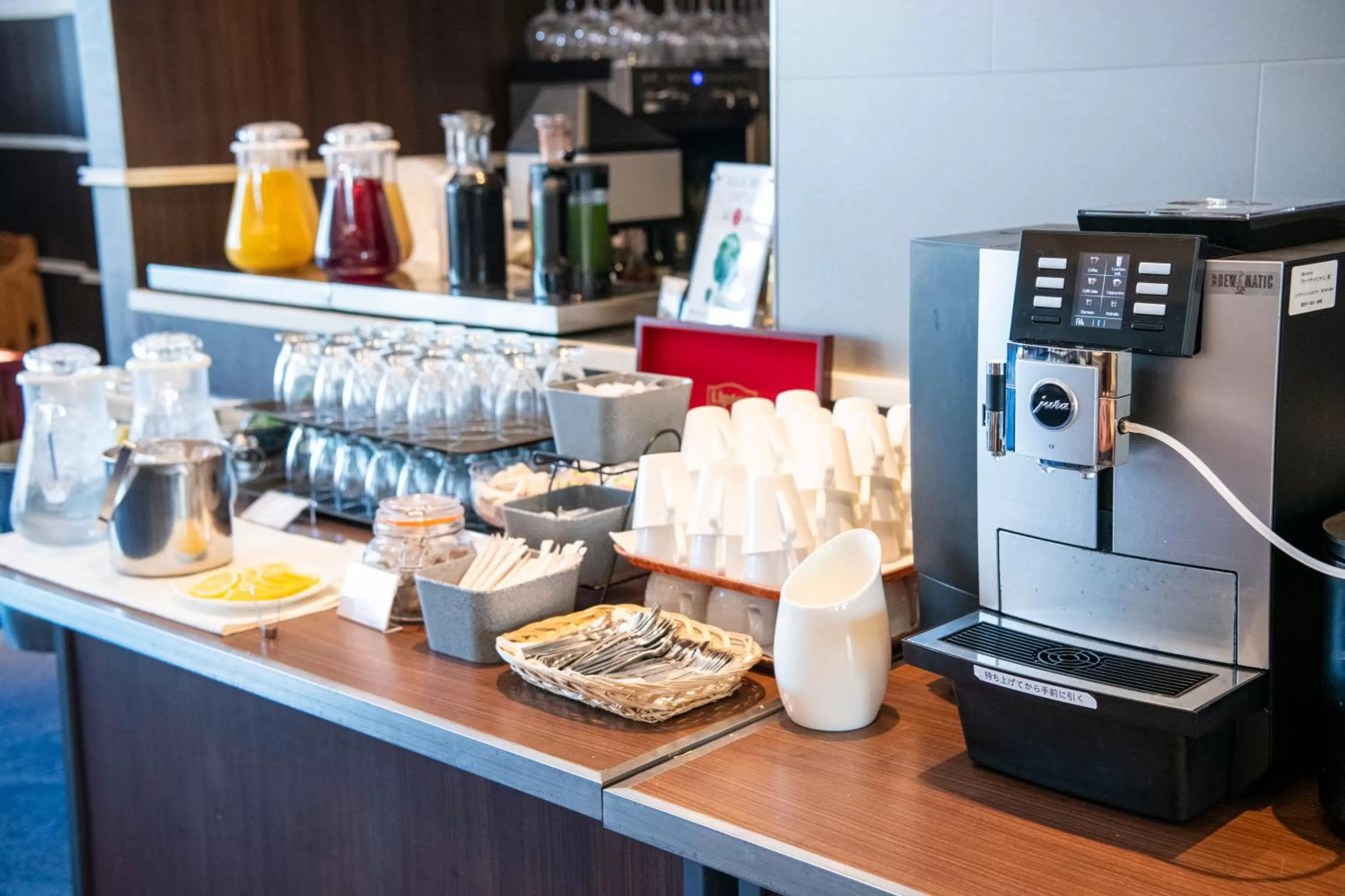 Buffet breakfast in Shibuya Excel Hotel Tokyu