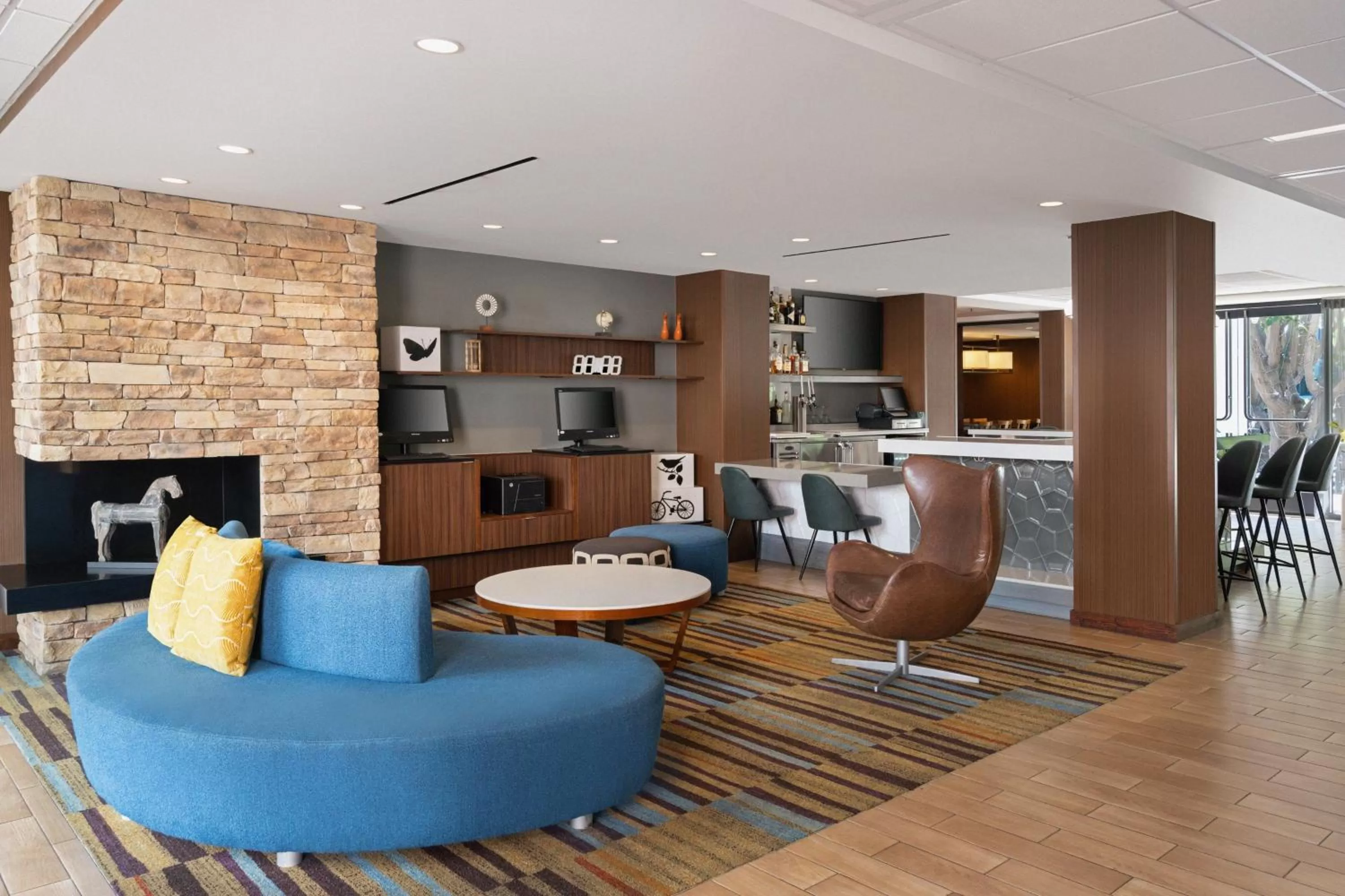 Lobby or reception in Fairfield Inn & Suites by Marriott Los Angeles LAX/El Segundo