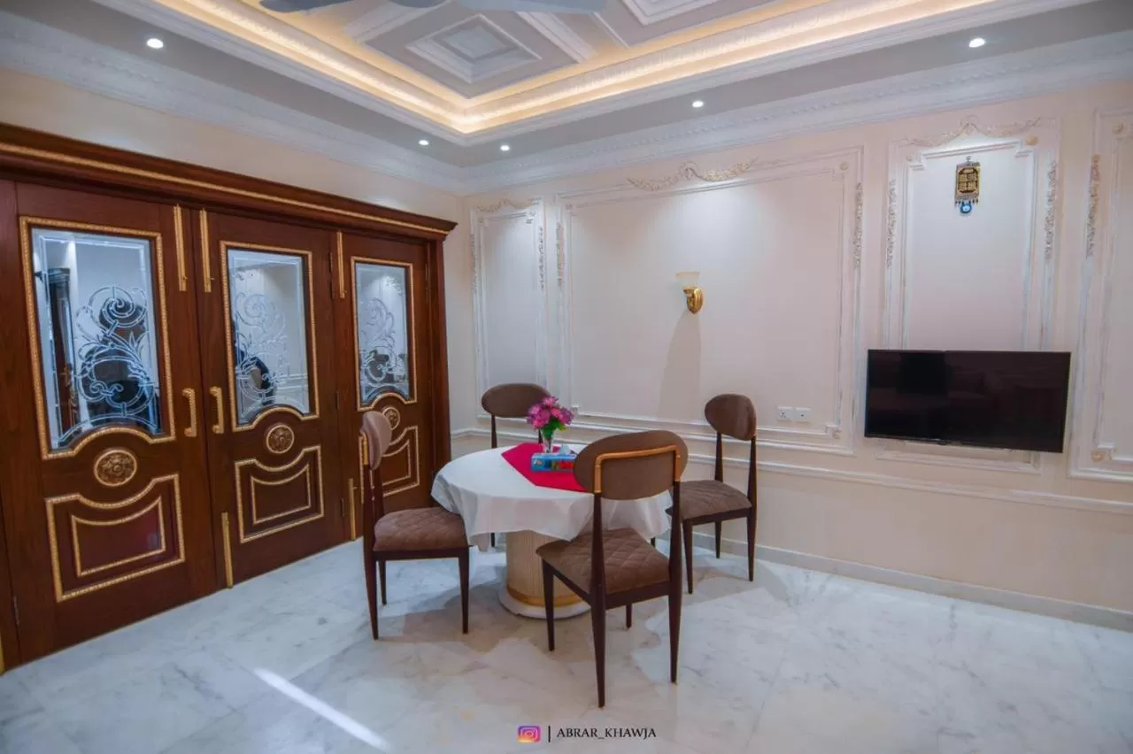 Dining area in Arish Luxury Suites