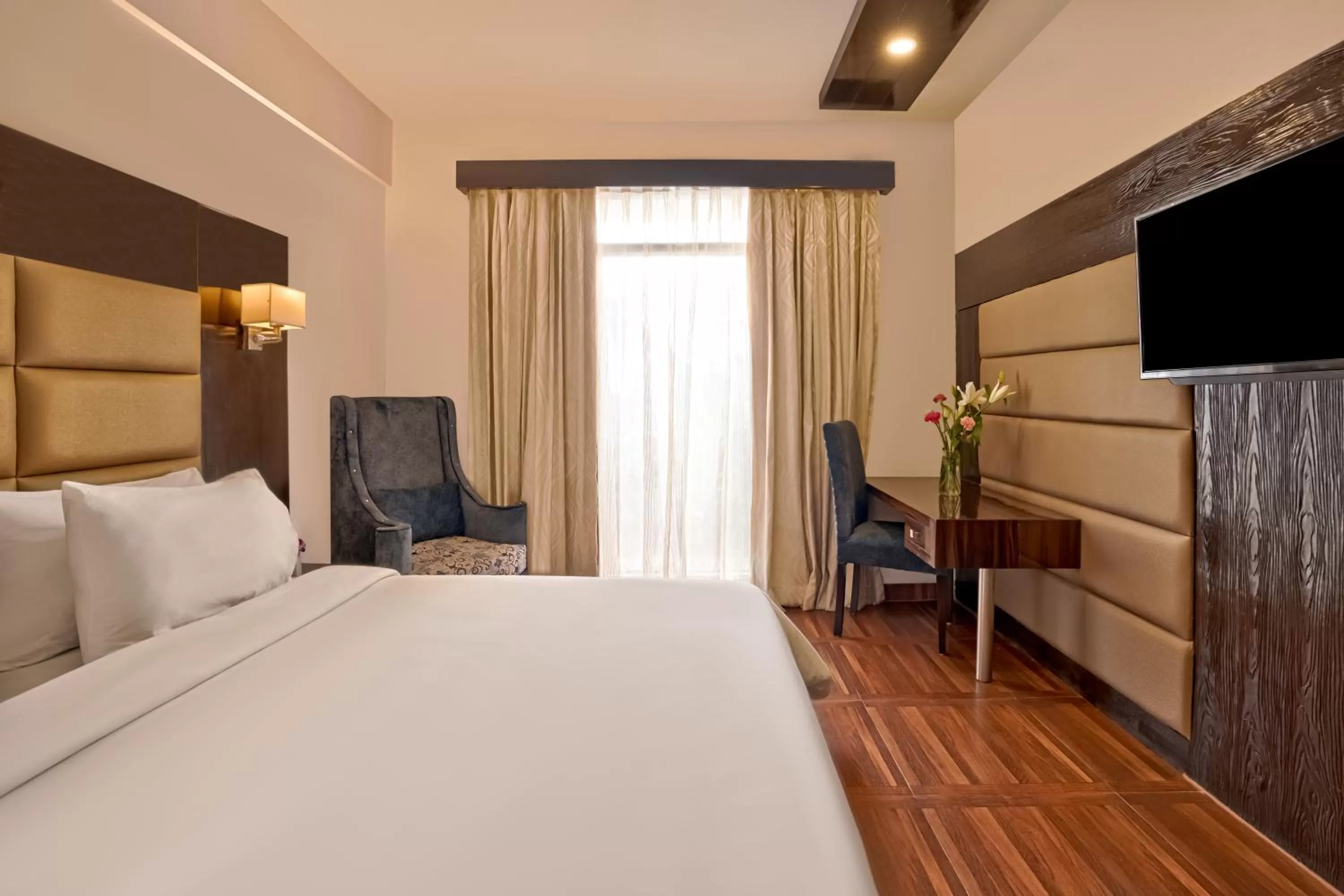 Bedroom in Country Inn Goa Varca Beach - 2 minutes walk to the beach