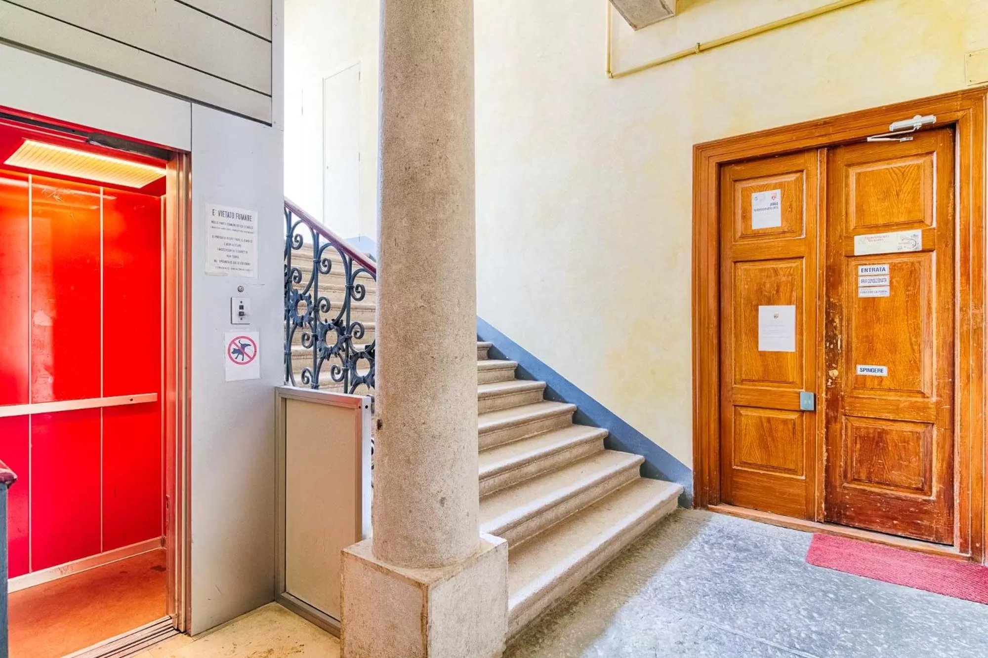 elevator in Lloyd Residence Triestino