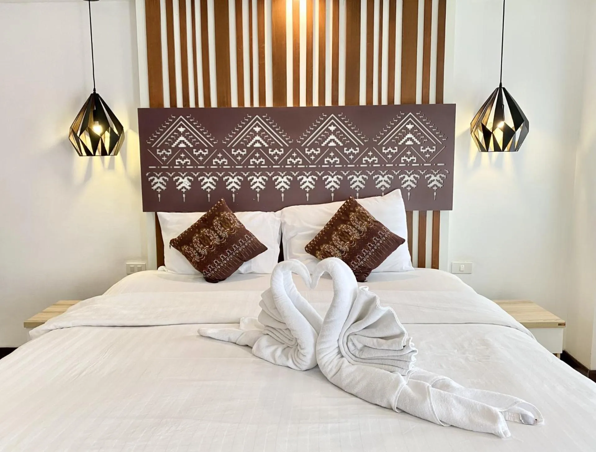Bed in My Chiangmai Boutique Lodge