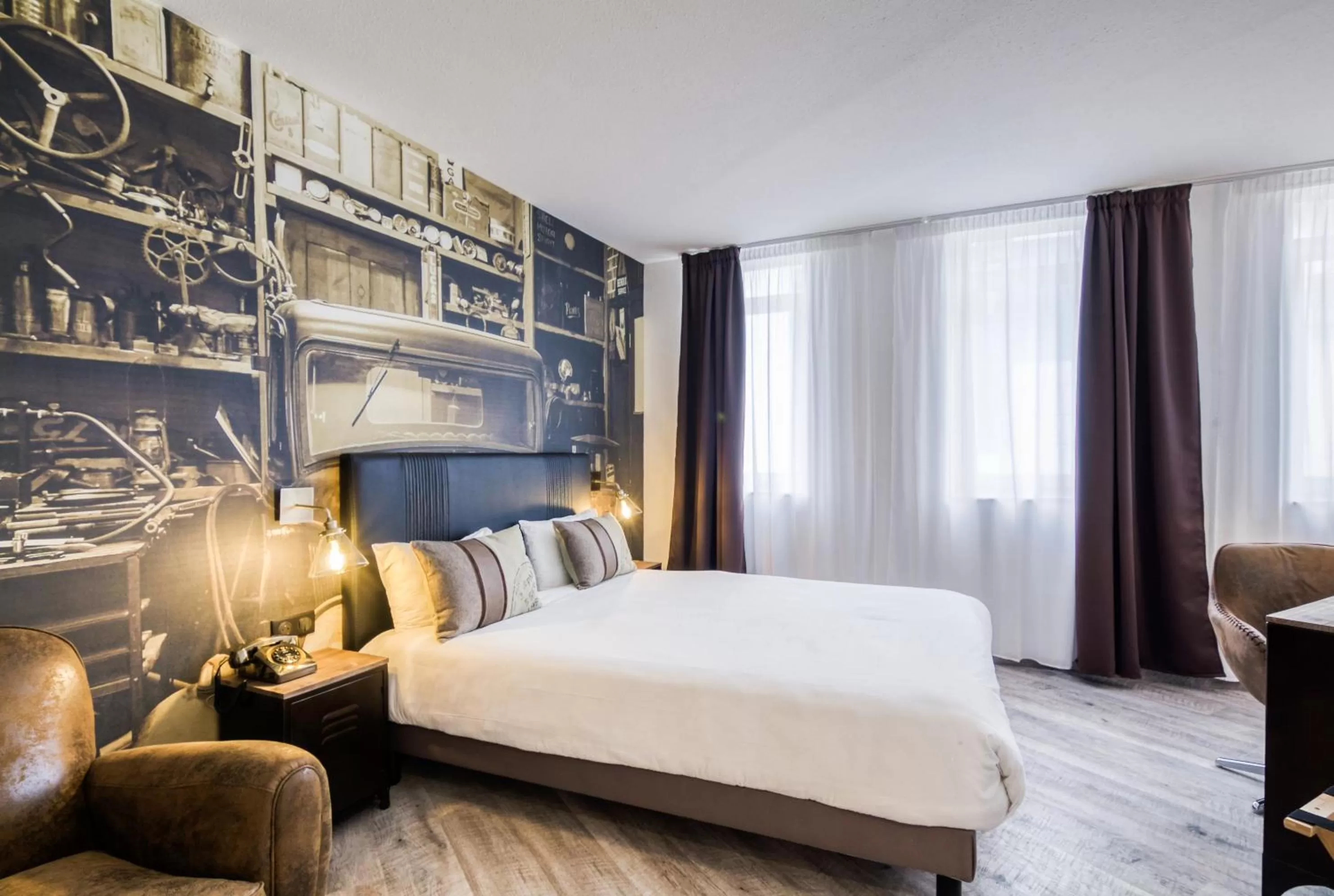 Photo of the whole room in La Maison Hôtel Mulhouse Centre