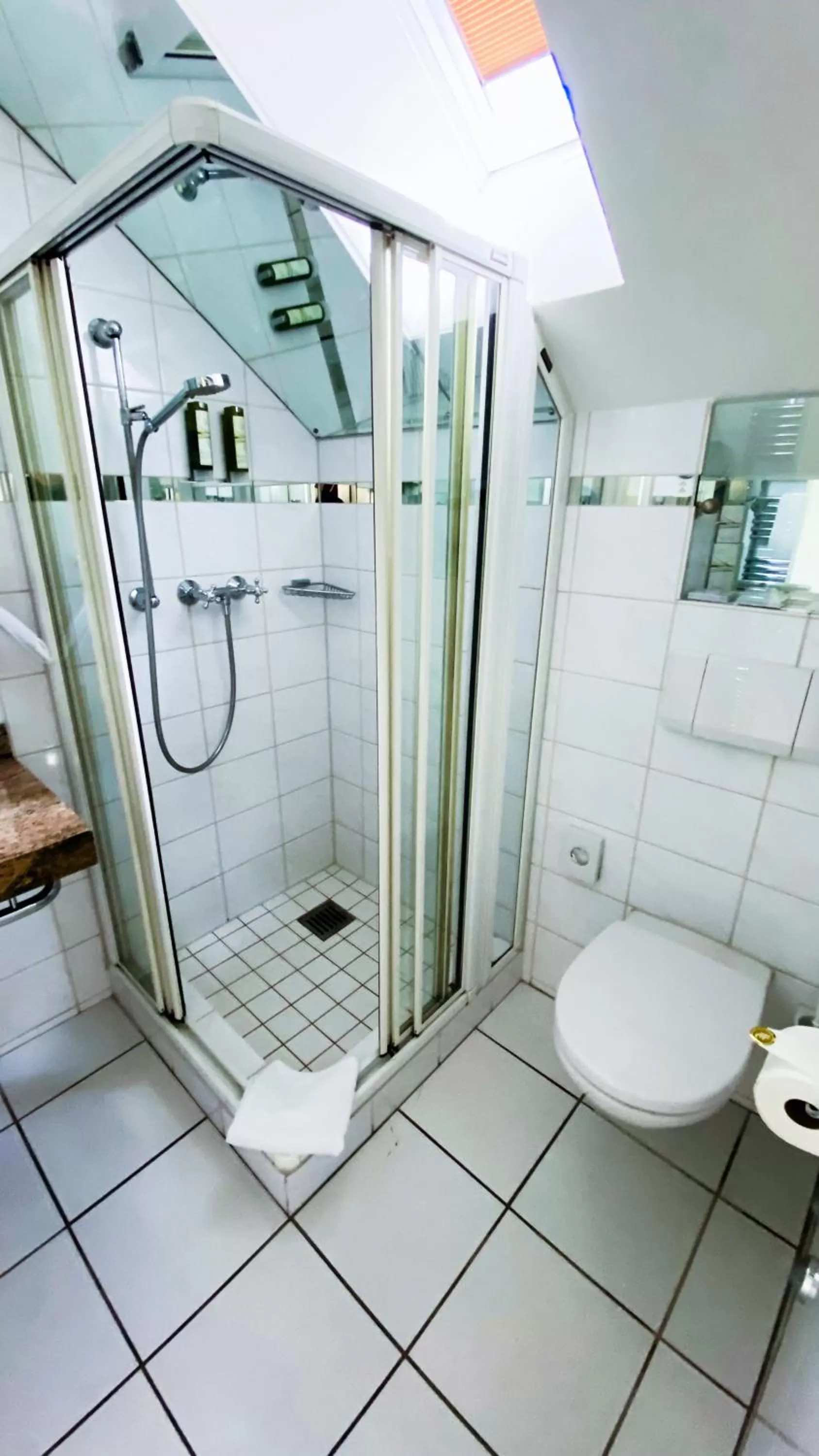 Shower in Boutique Hotel Belle Epoque