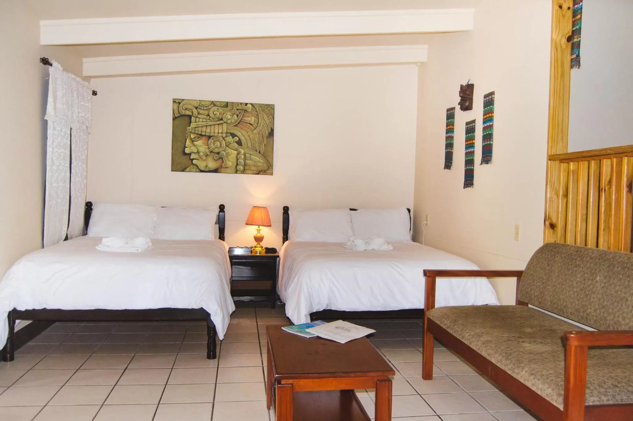 Bed in Rumors Resort Hotel