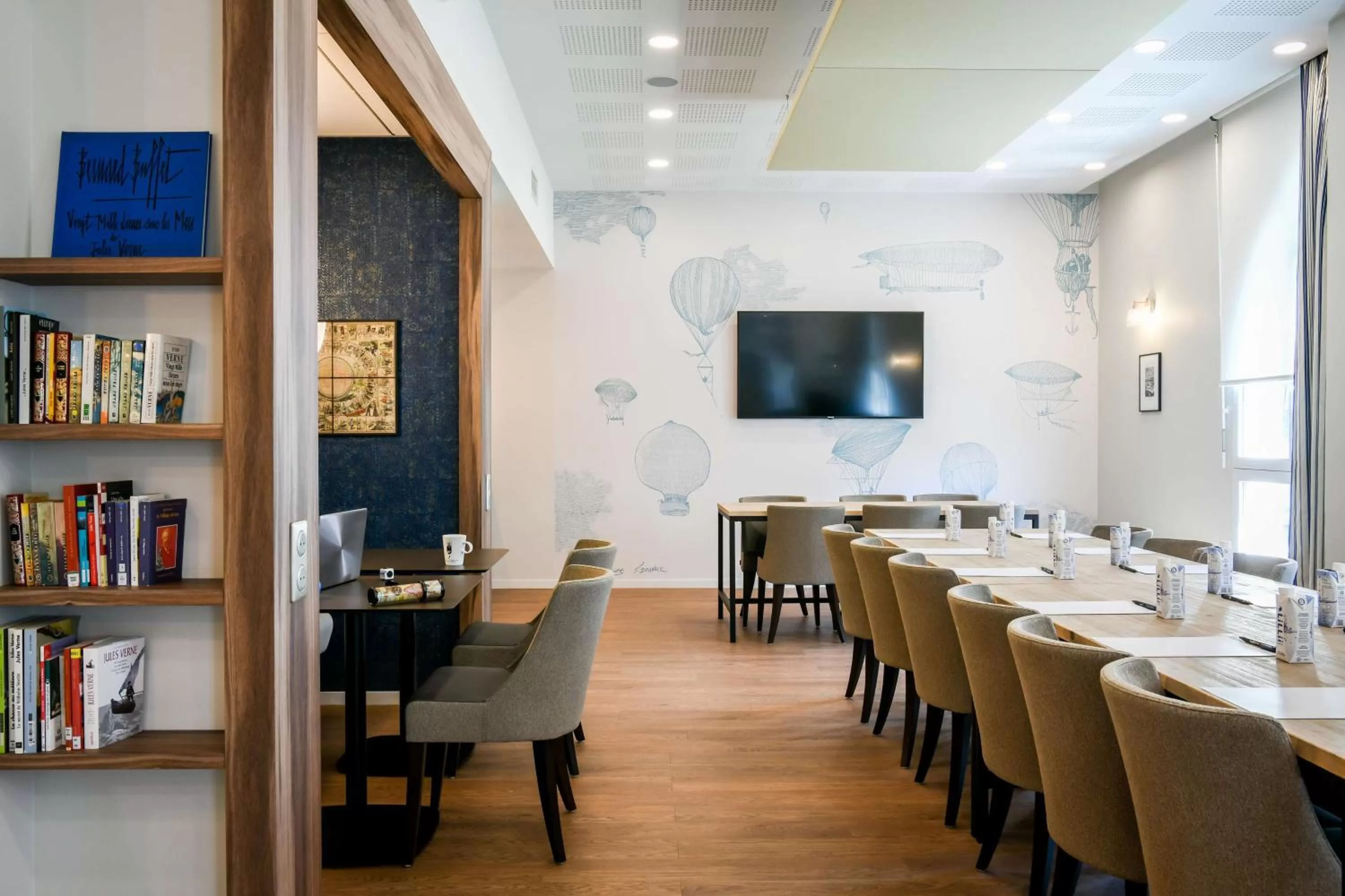 On site in Hôtel Jules Verne Biarritz