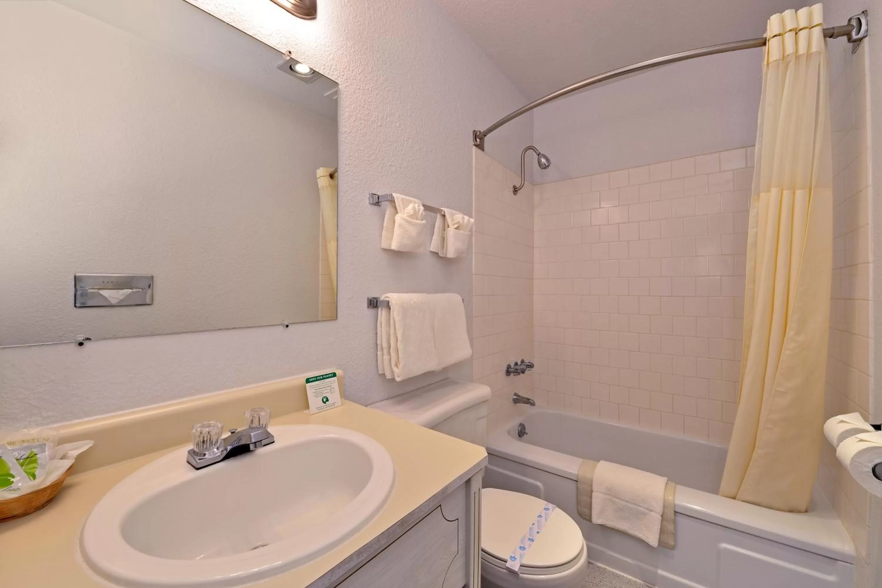 Bathroom in The Maverick Motel, Main Street USA Collection by PNW Hospitality