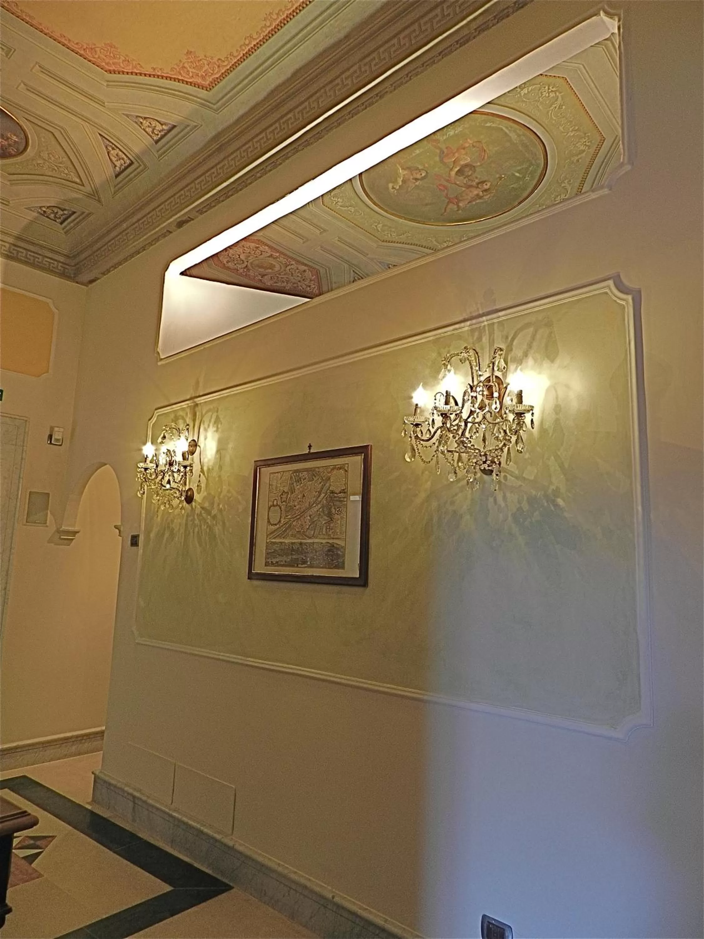 Decorative detail in Domus Florentiae Hotel