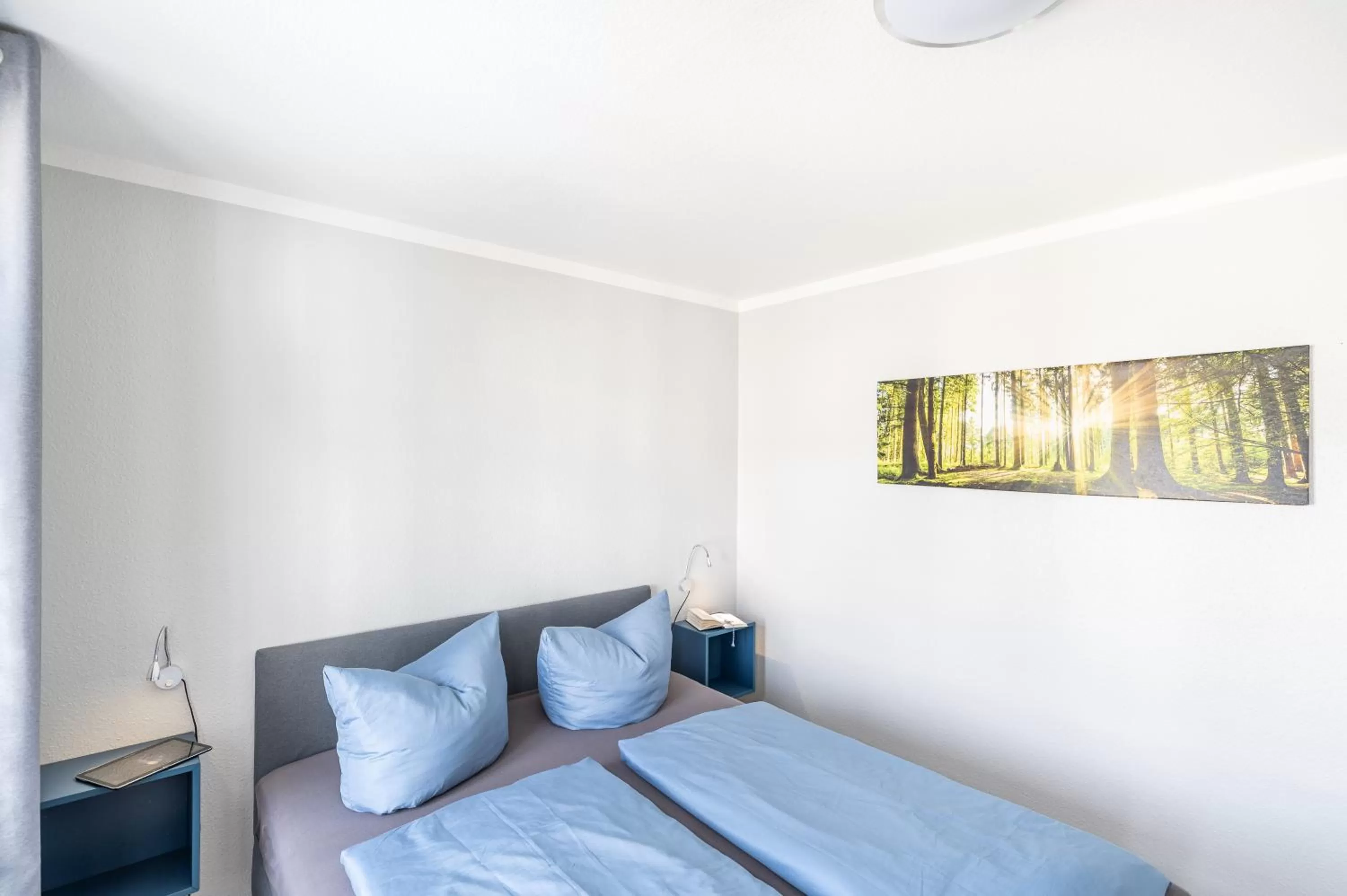 Bed in Haus Ferienglück Sauna im Haus