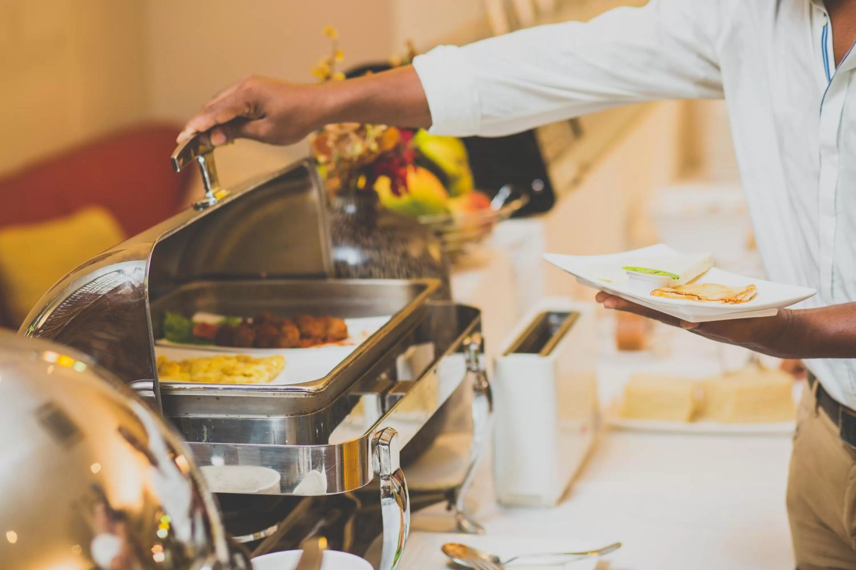 Food in Calypso Hôtel