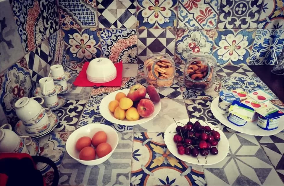 Buffet breakfast in B&B Cuore Barocco