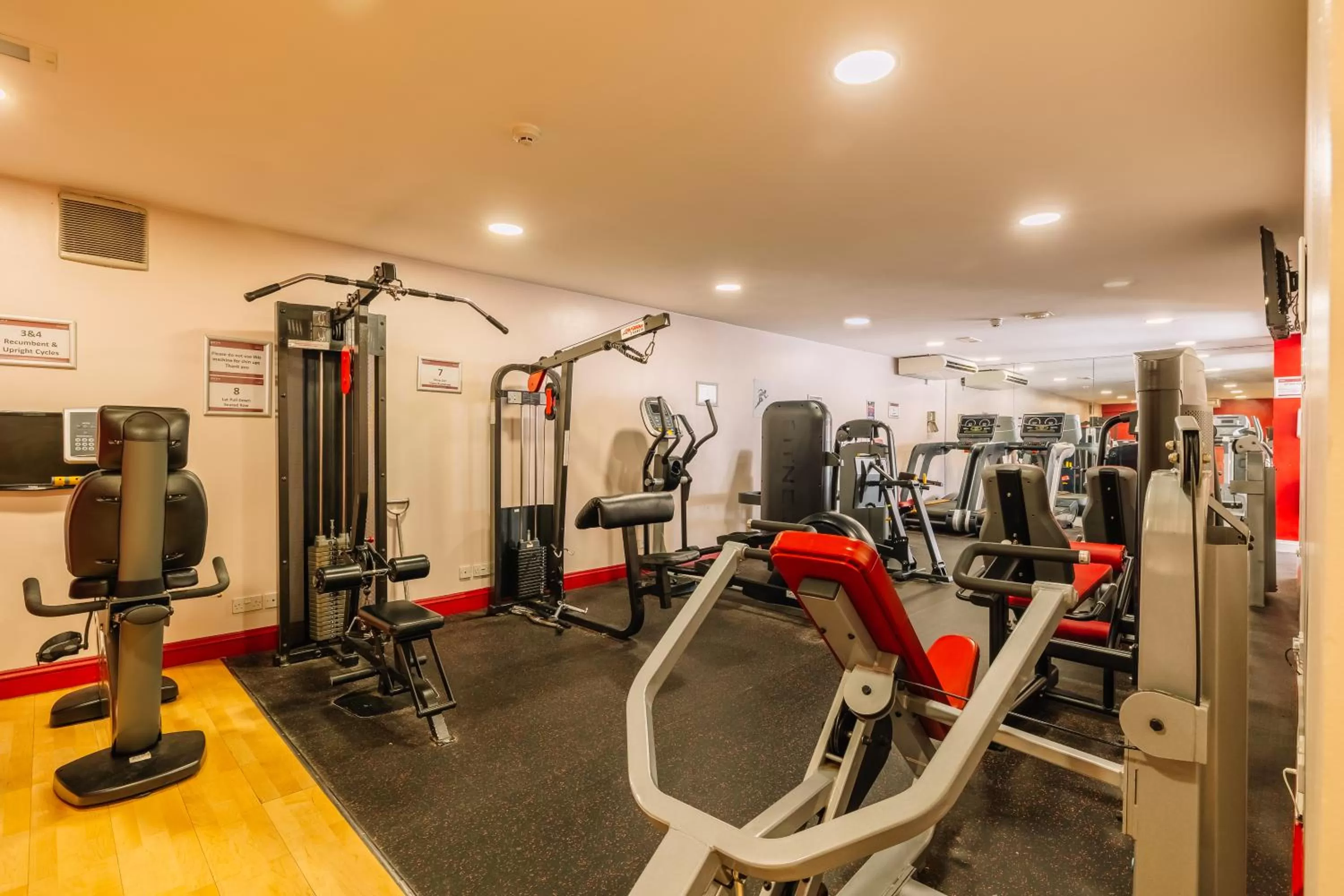 Fitness centre/facilities in Muthu Belstead Brook Hotel