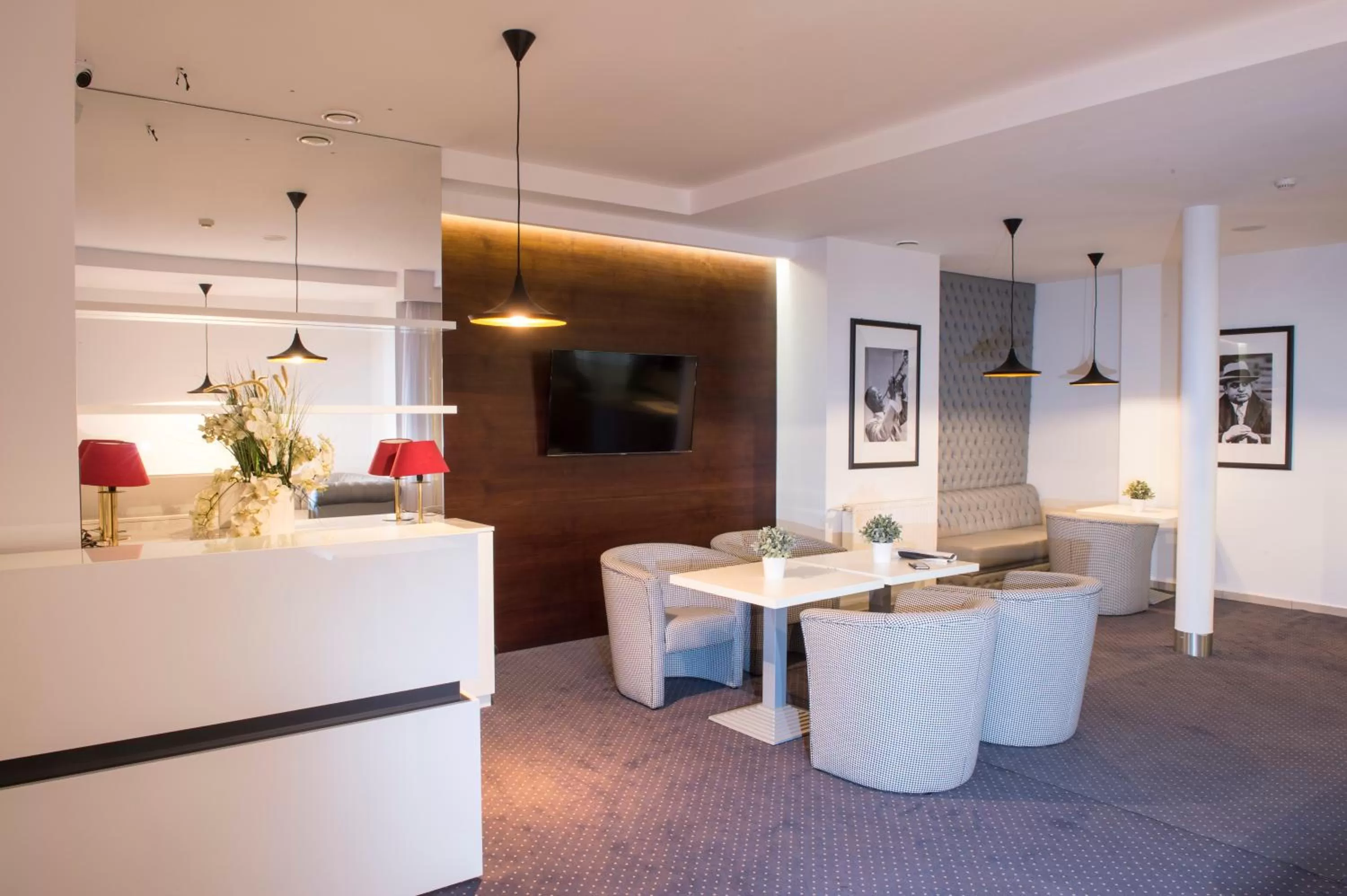 Lobby or reception in Hotel Maraton