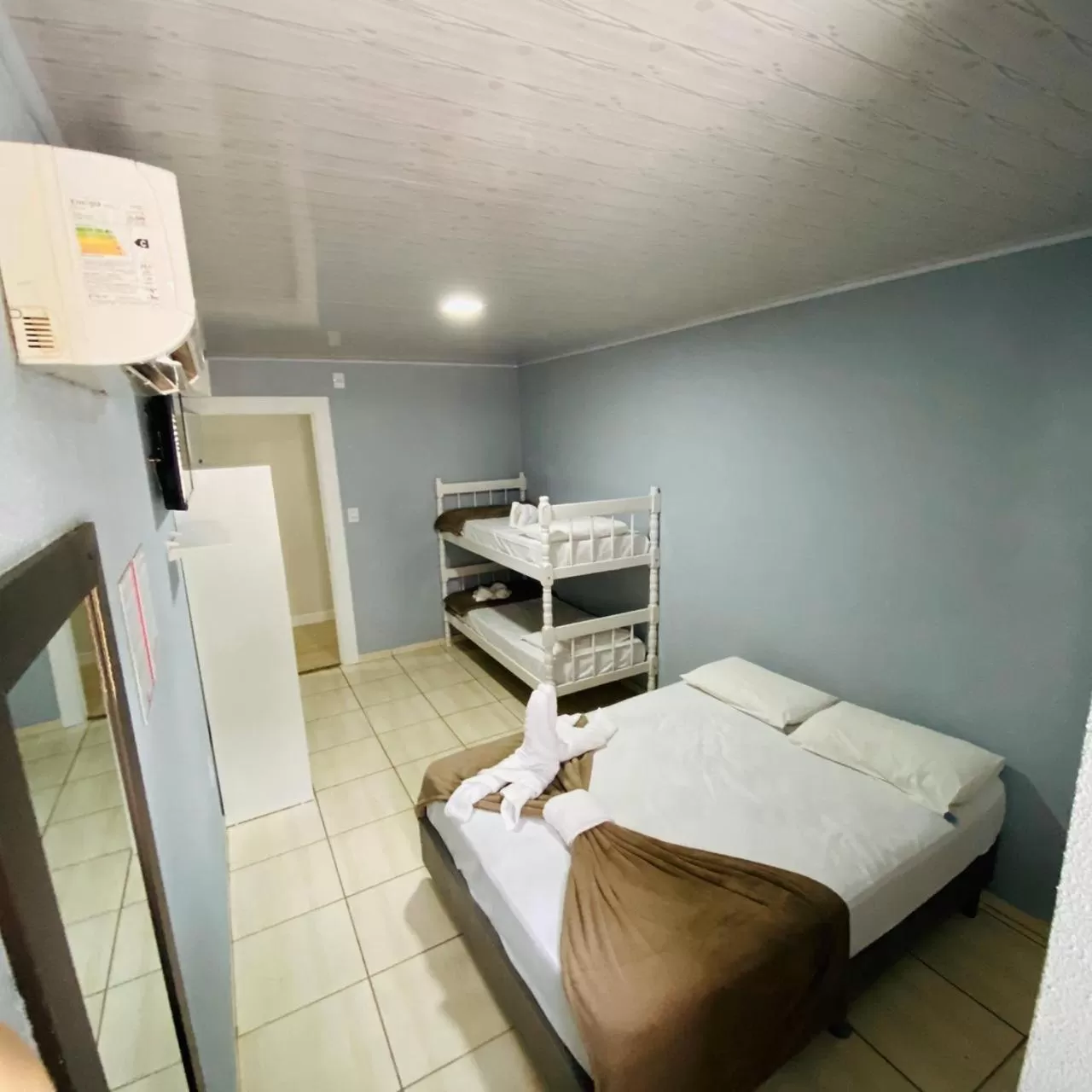 Bed in Pousada Caminho Dos Sonhos