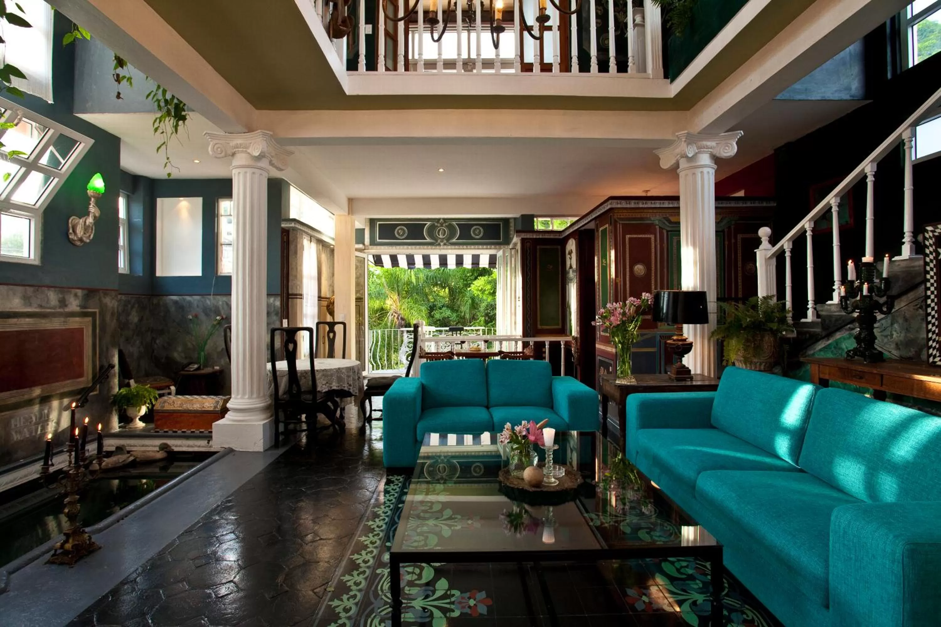 Living room in Hotel Boutique Rivera Del Rio
