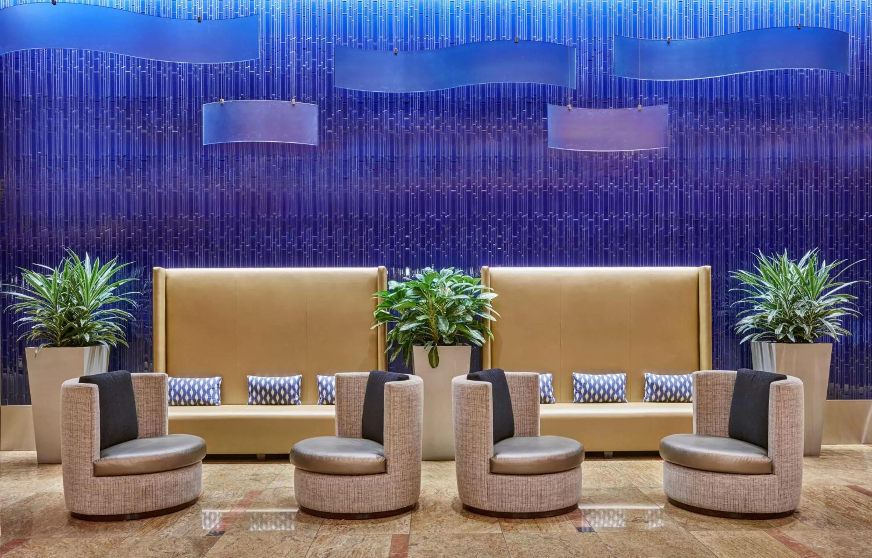 Lobby or reception in Hilton Baltimore Inner Harbor