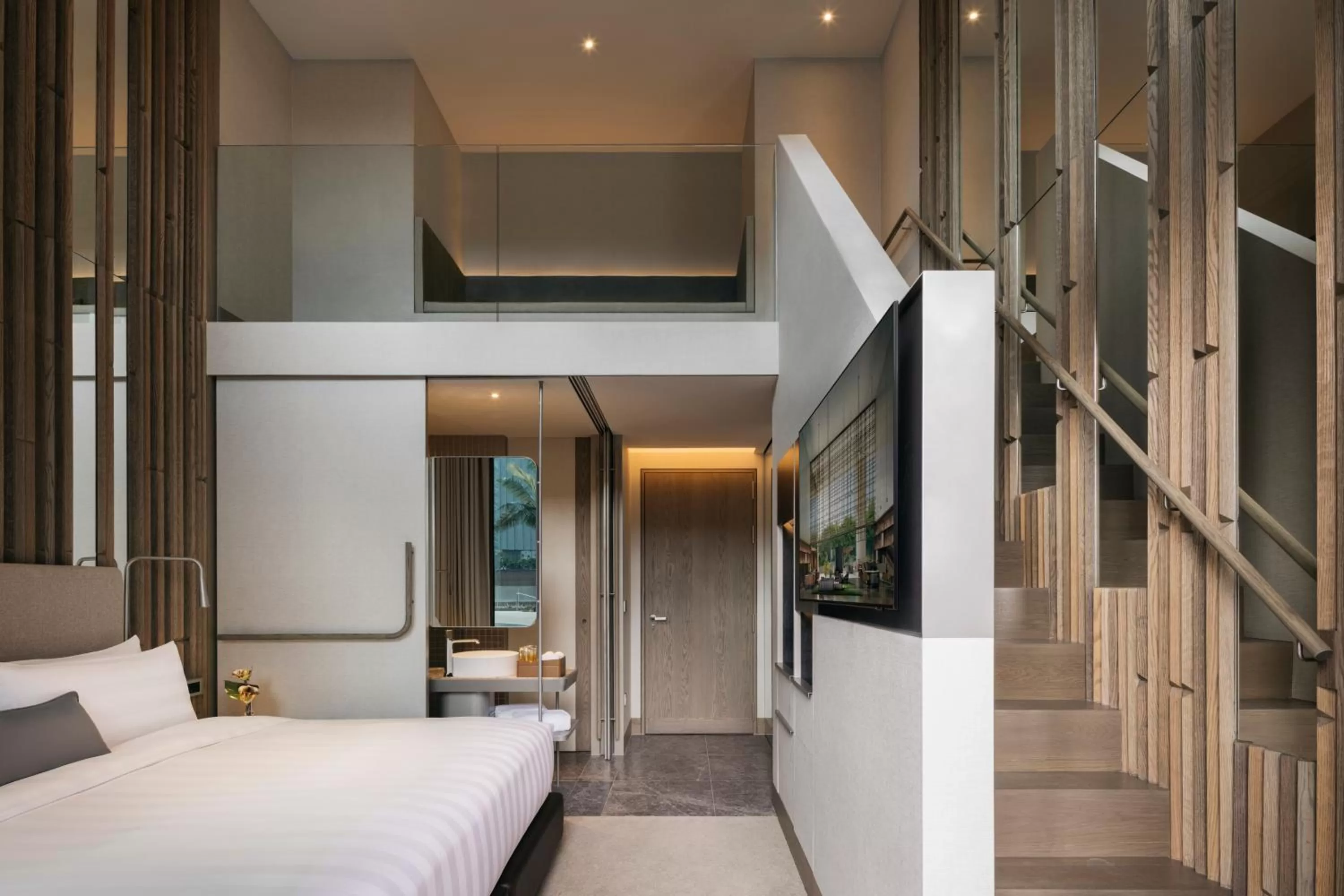 Bed in Pan Pacific Orchard