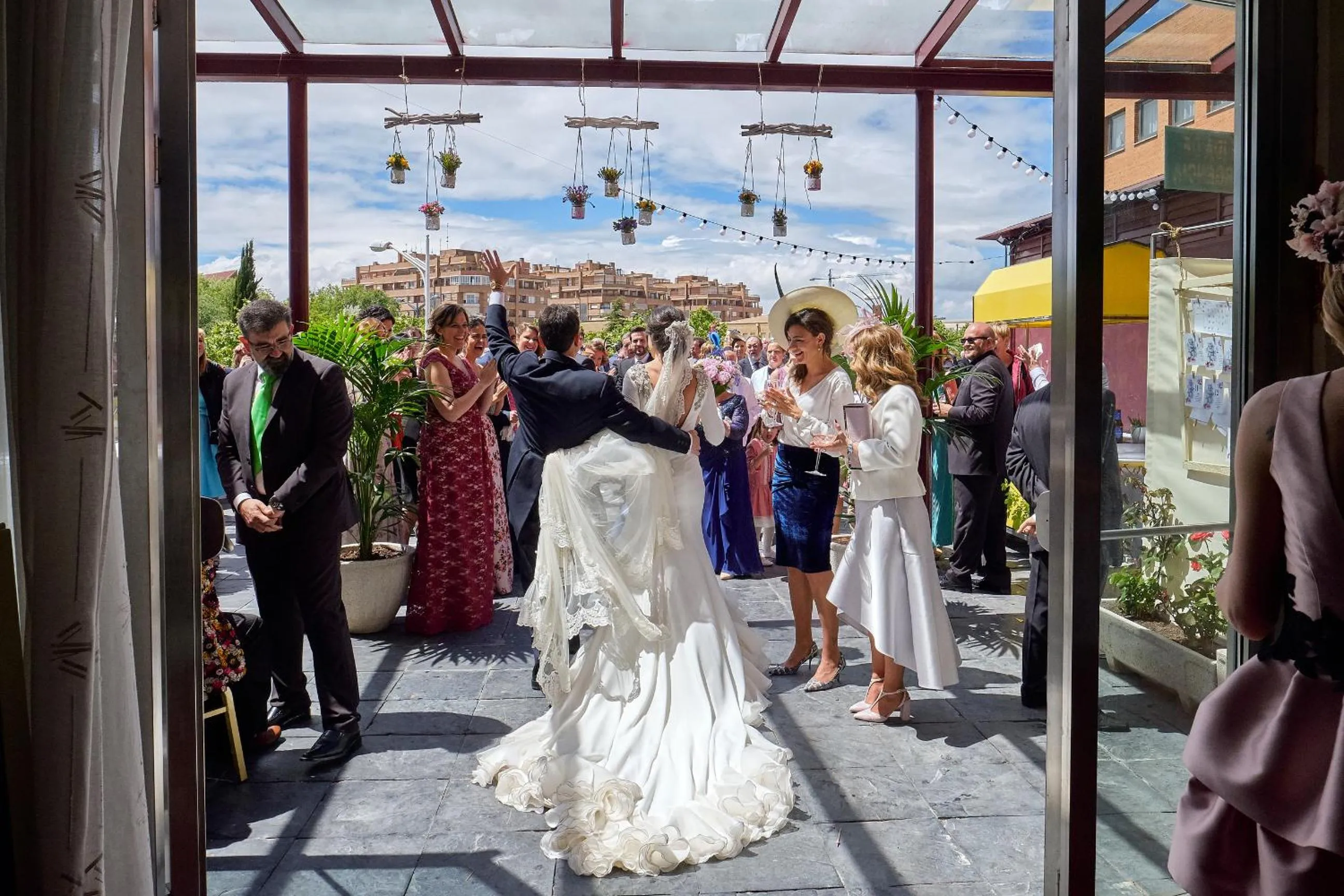 Balcony/Terrace in Hotel Universidad