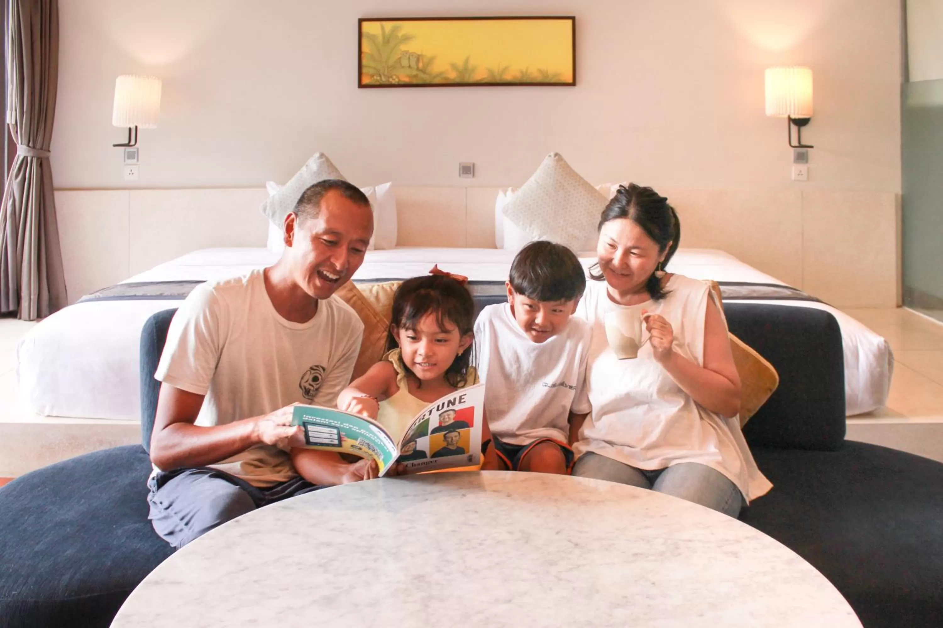 Family, Bed in Watermark Hotel & Spa Bali