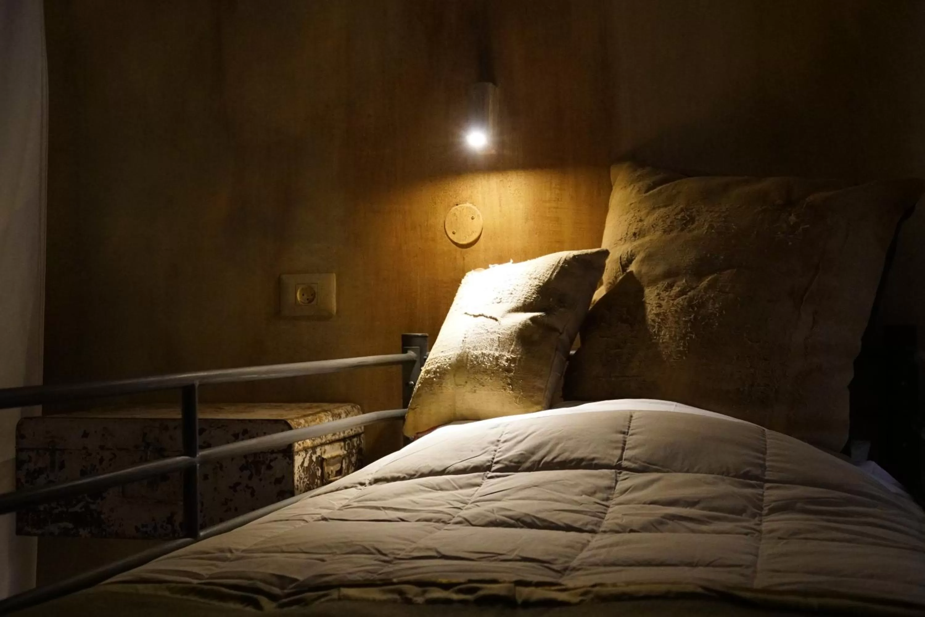 Bedroom, Bed in The Walled Off Hotel