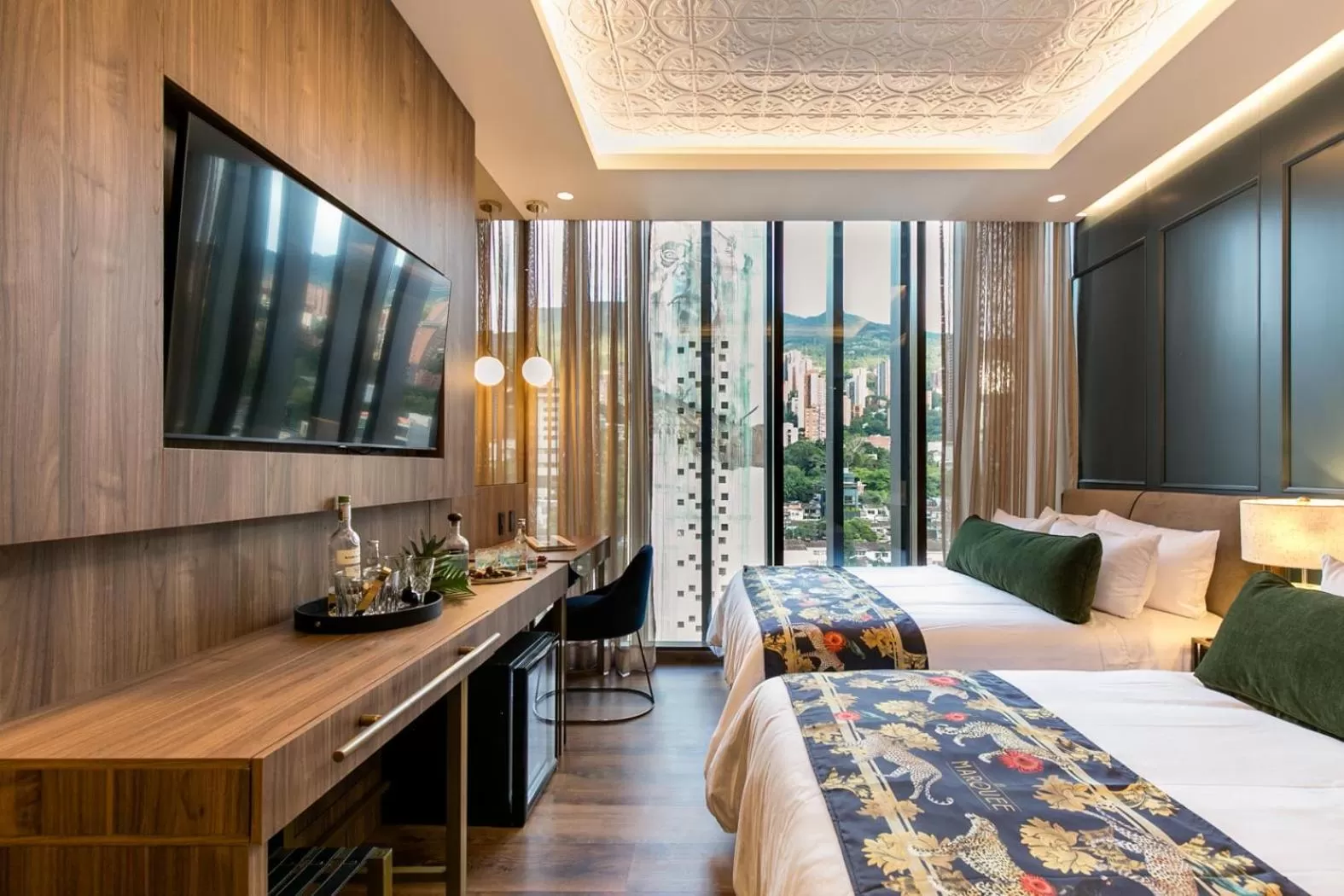 Bed in Hotel Marquee Medellín