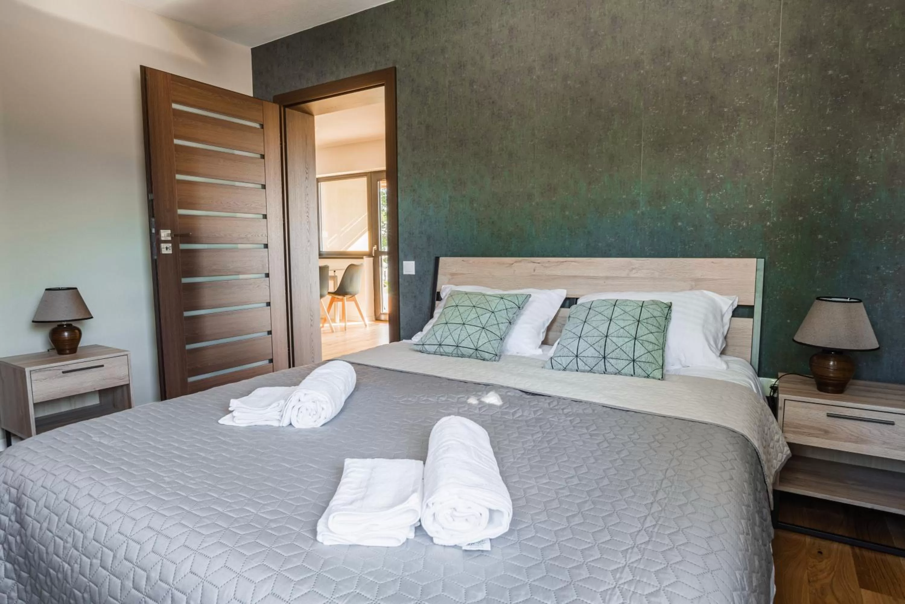 Bed in Bazalt Apartments