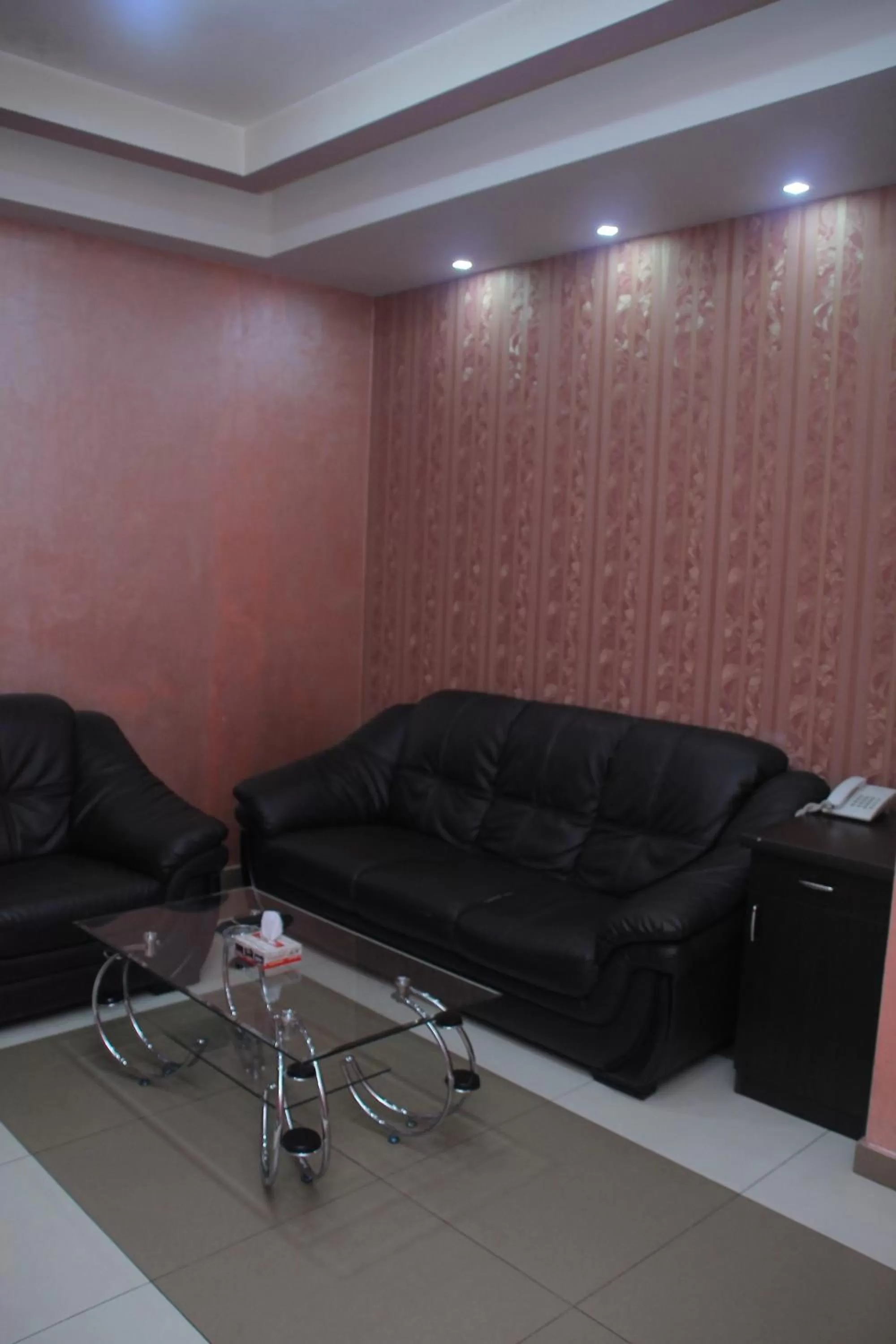 Living room in Mirage Hotel