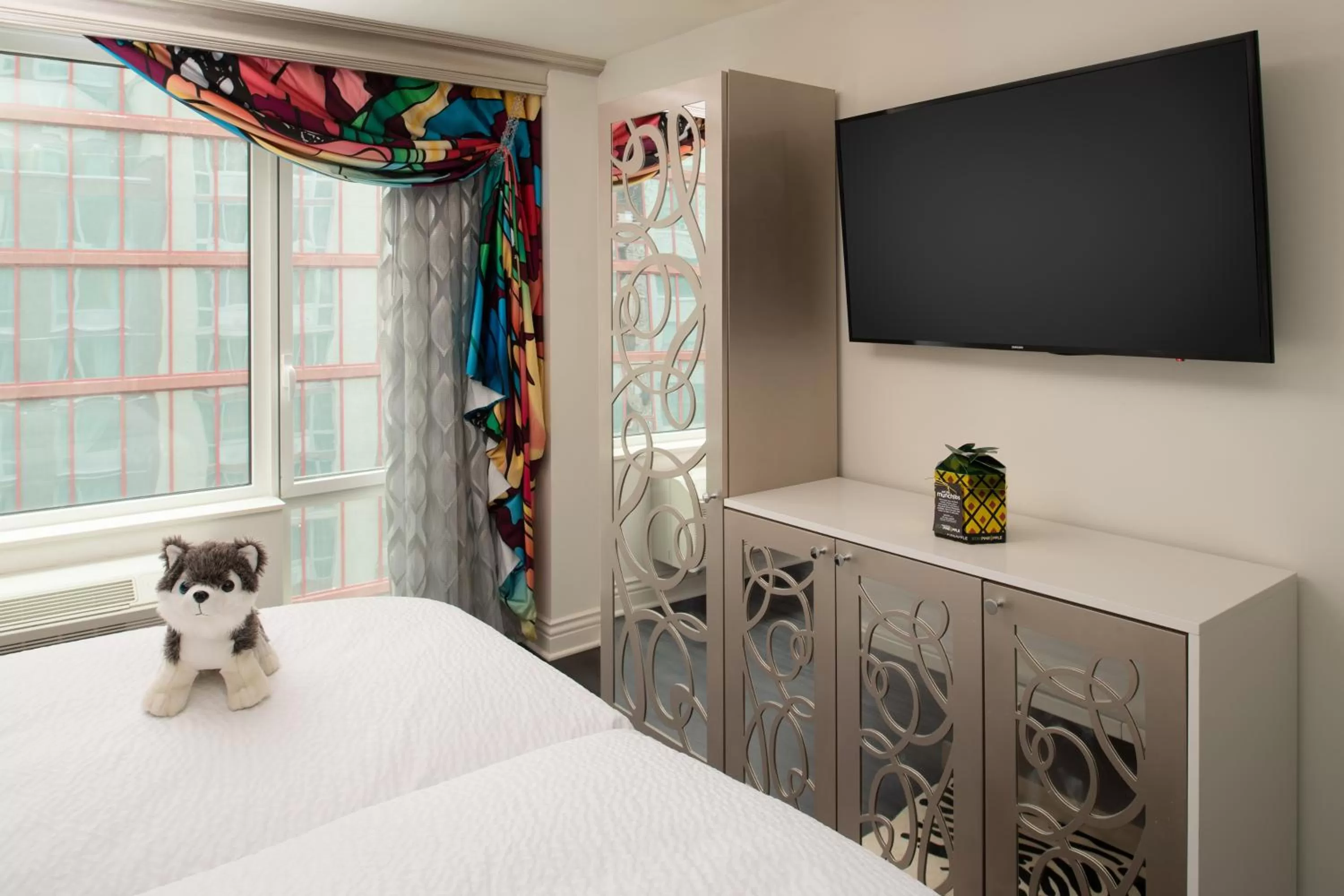 Area and facilities, Bed in Staypineapple, An Artful Hotel, Midtown New York