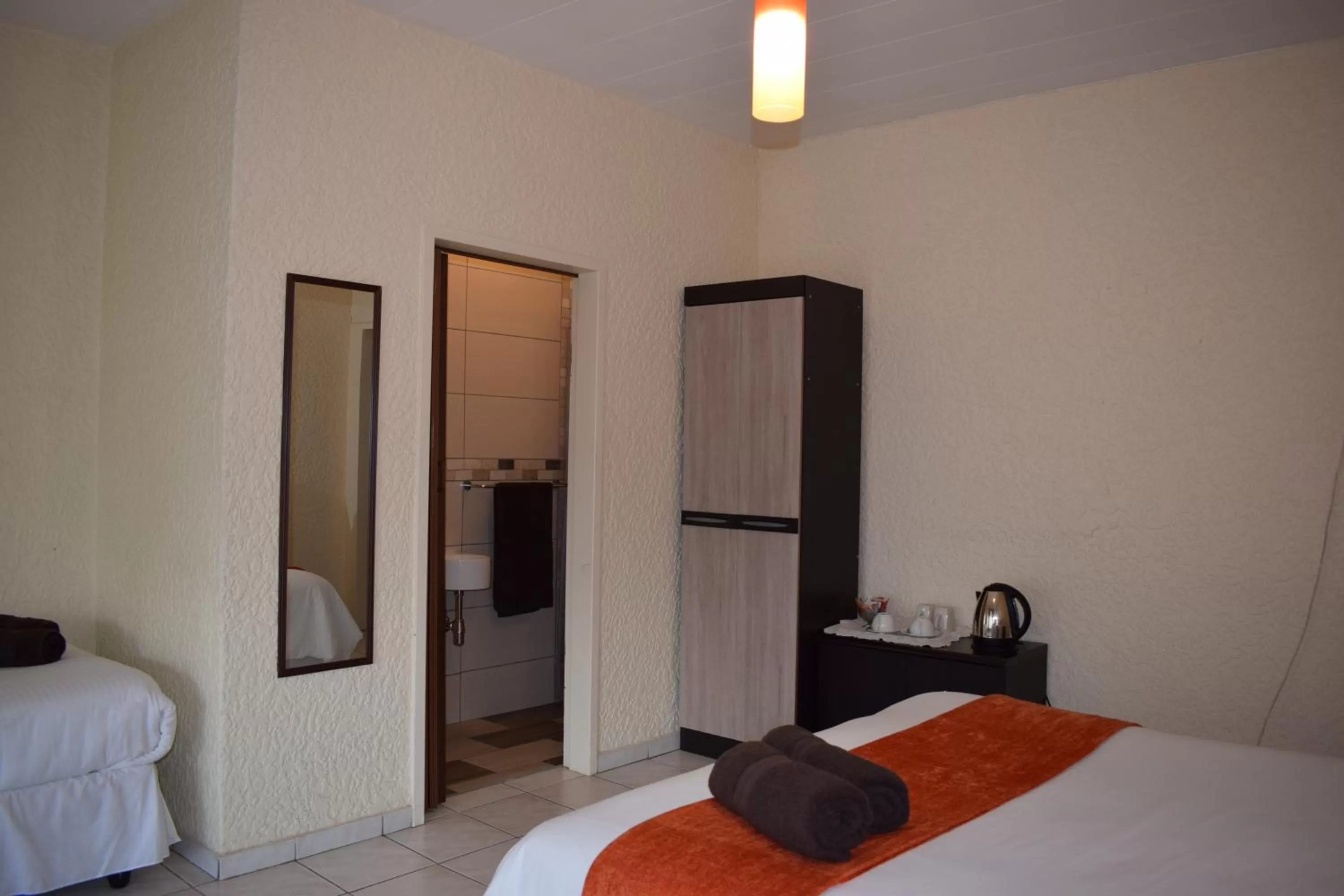 Bed in Moye Guest House