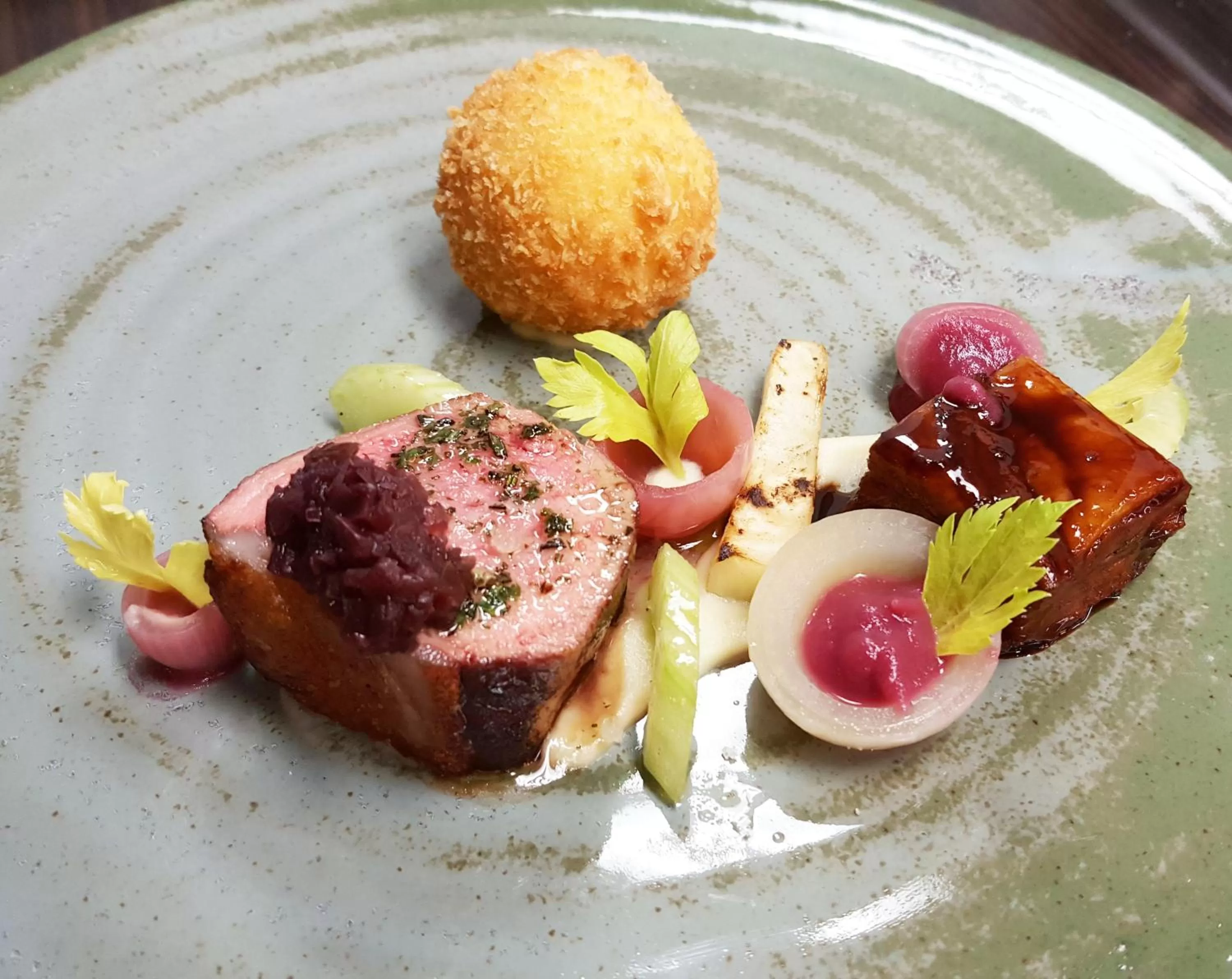 Food close-up in The Capra Saas-Fee