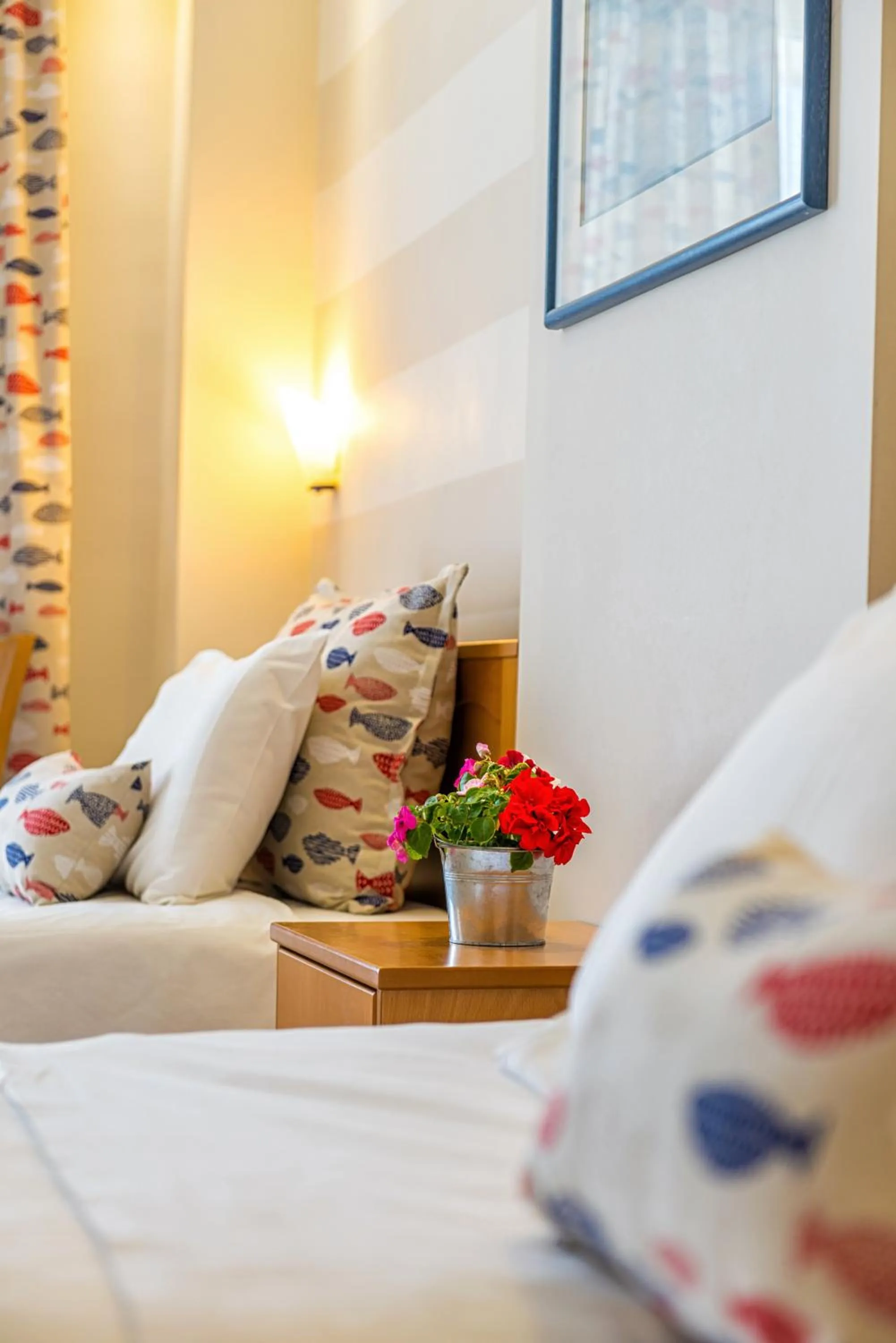 Bed in Georgalas Sun Beach Resort