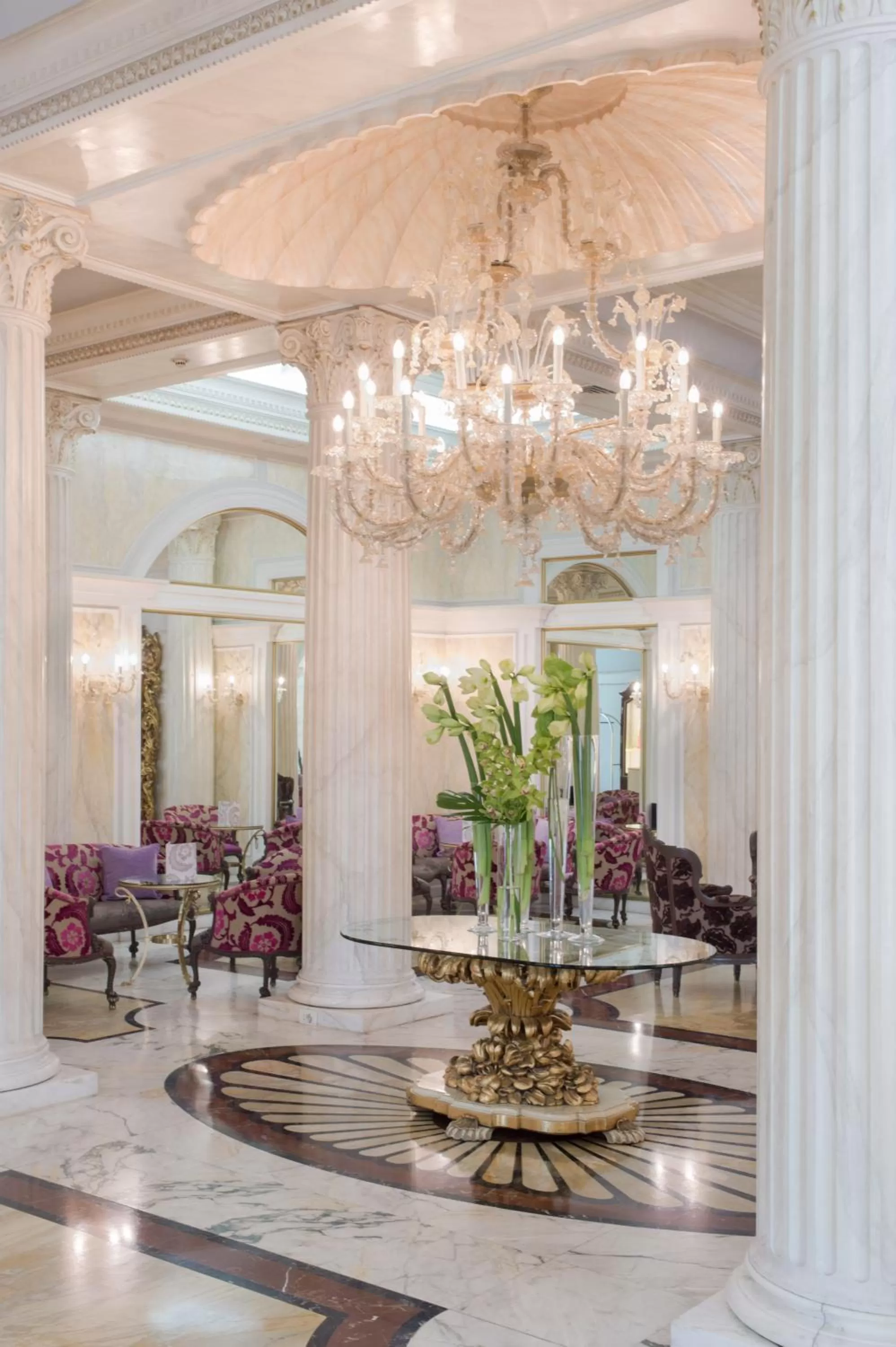 Lobby or reception in Grand Hotel Des Bains