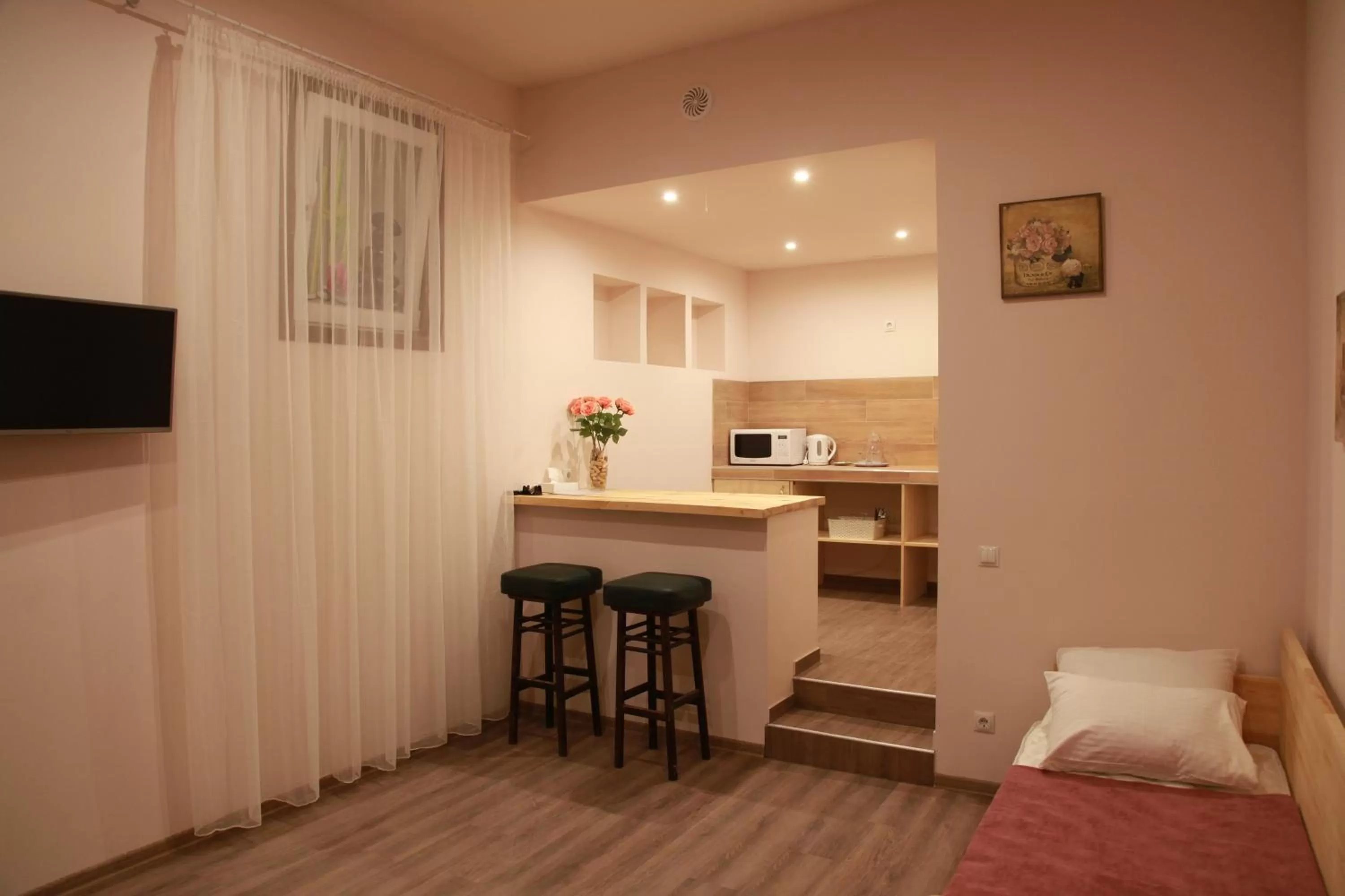 Bed in WINE & ROSE BOUTIQUE HOTEL