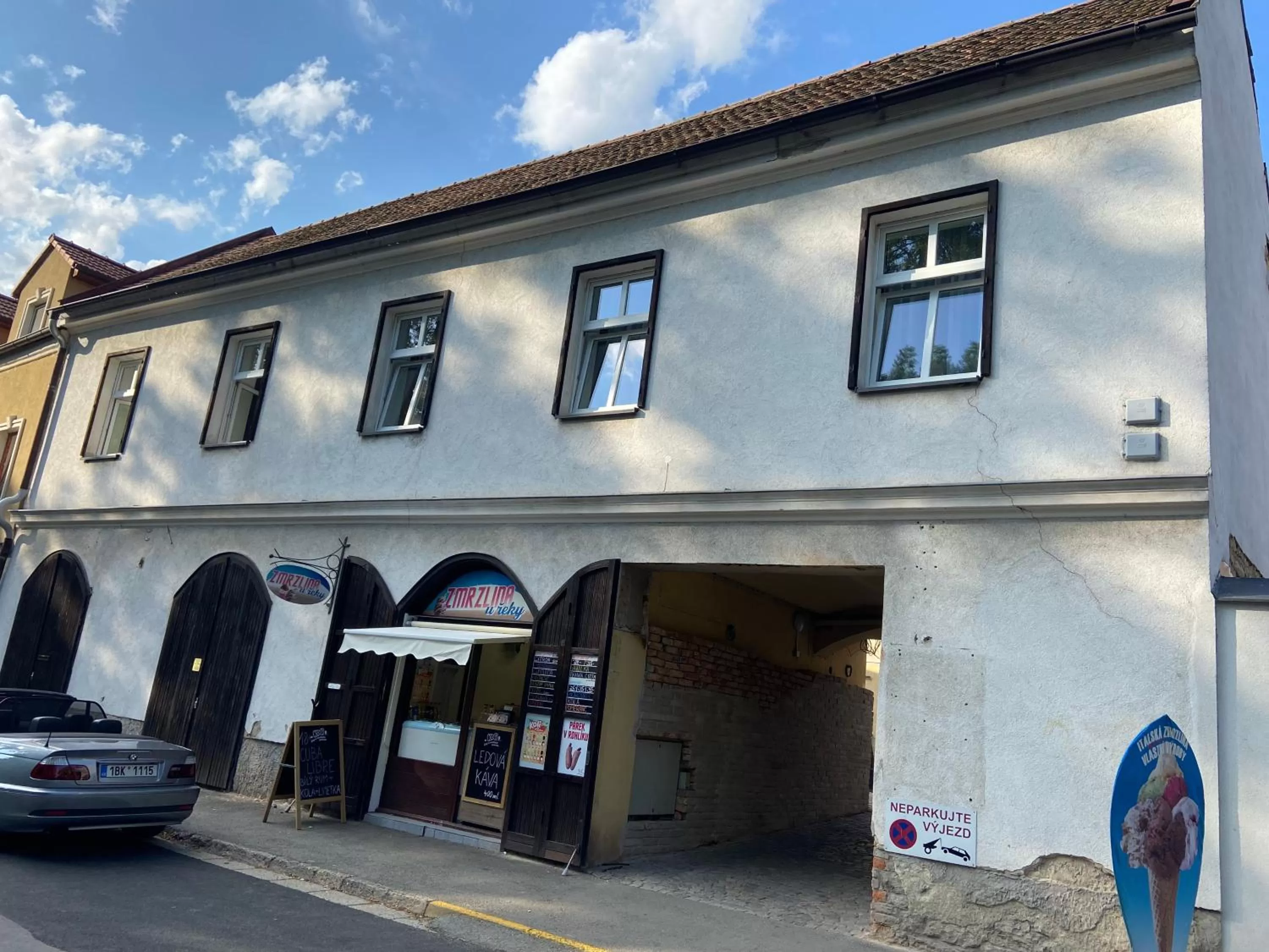 Property building in Aparthotel Slezák