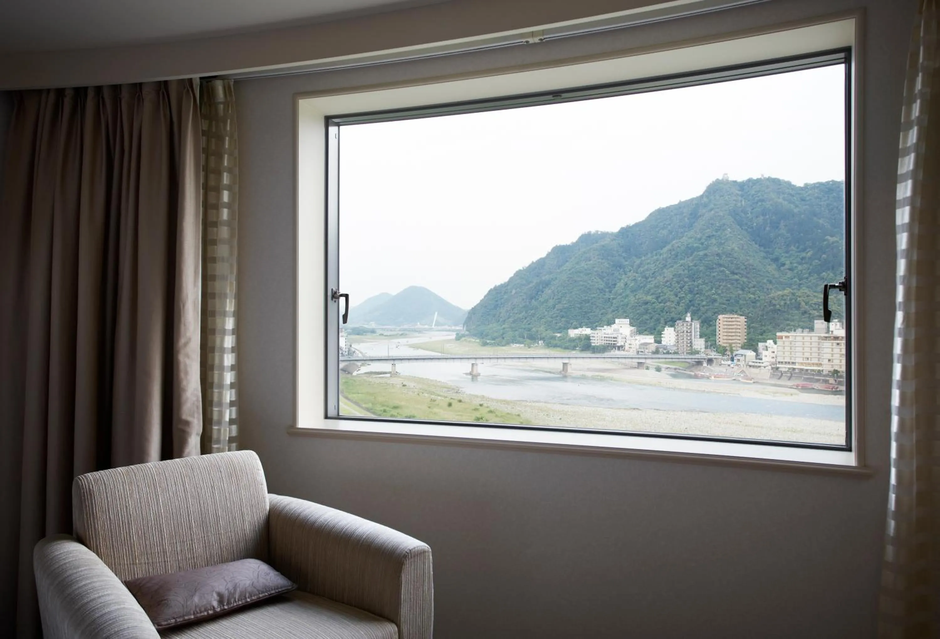 View (from property/room) in Miyako Hotel Gifu Nagaragawa