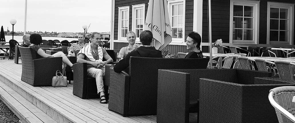 Sea view in Badholmen Restaurang & Rum