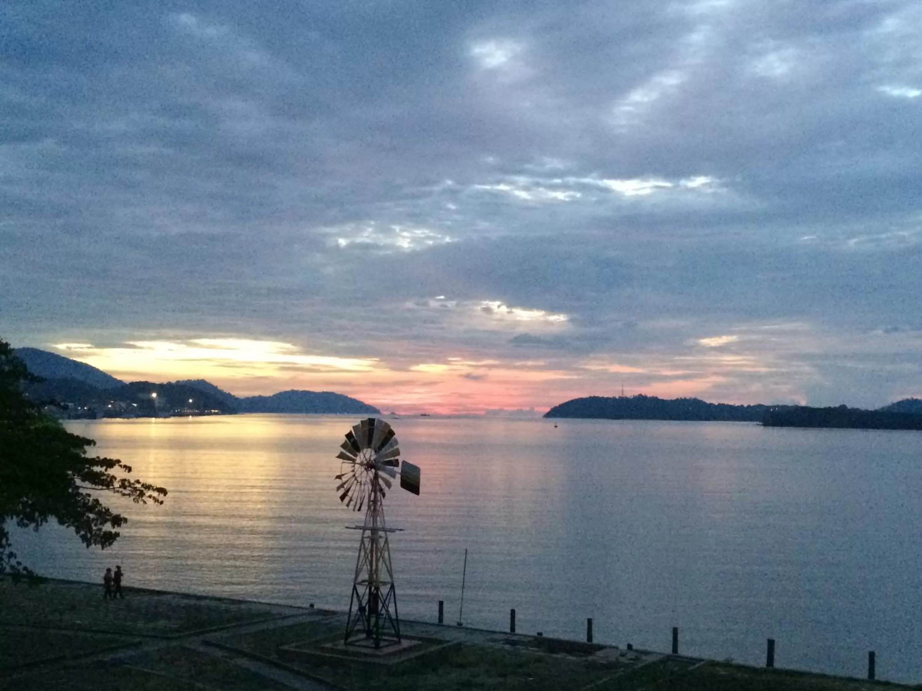 Sea view in Brezza Hotel Lumut