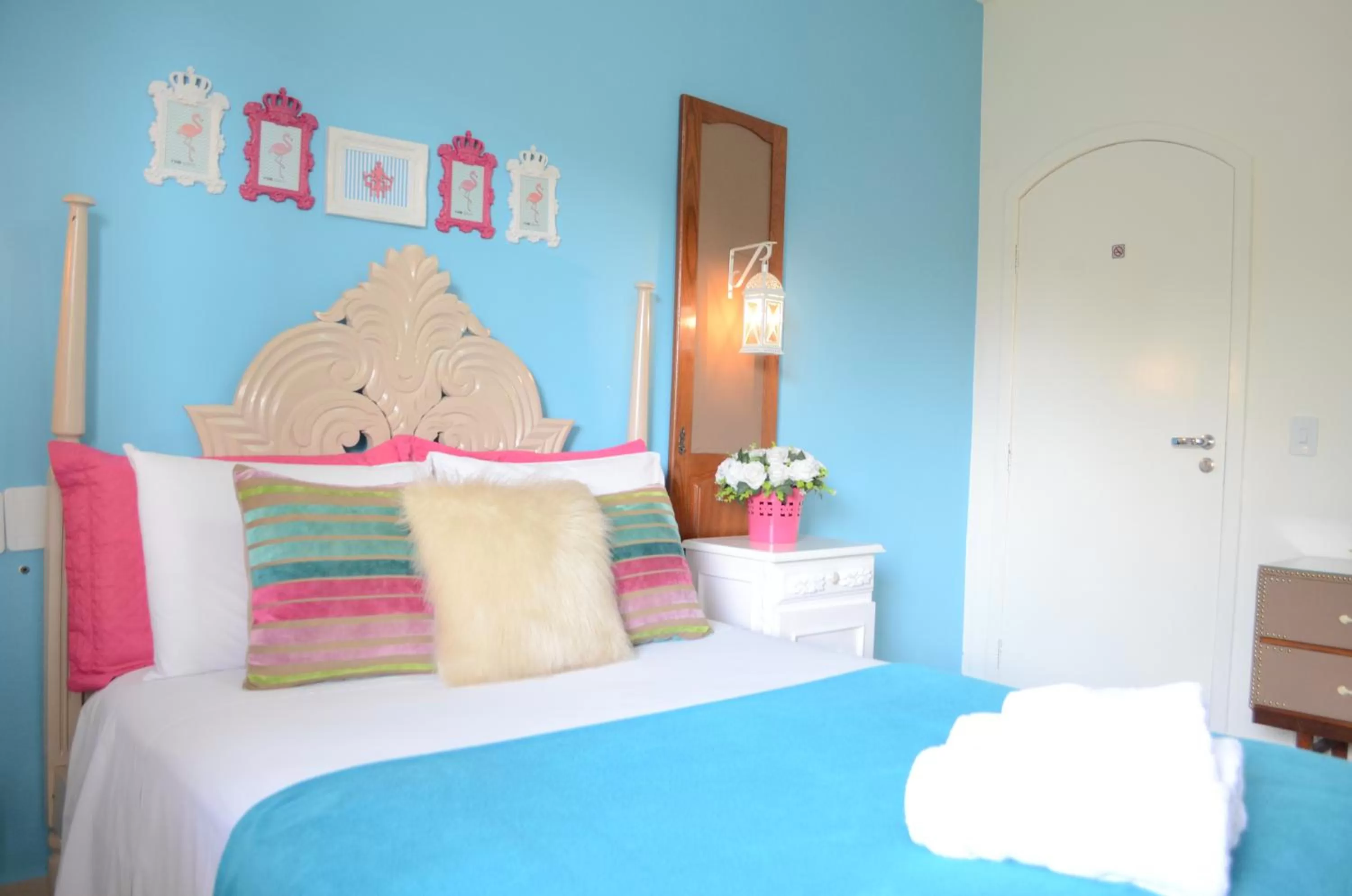 Bed in La Maison Brasiliana B&B